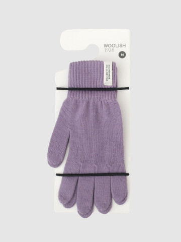 Handschuhe Iki Merino Gloves violet Woolish