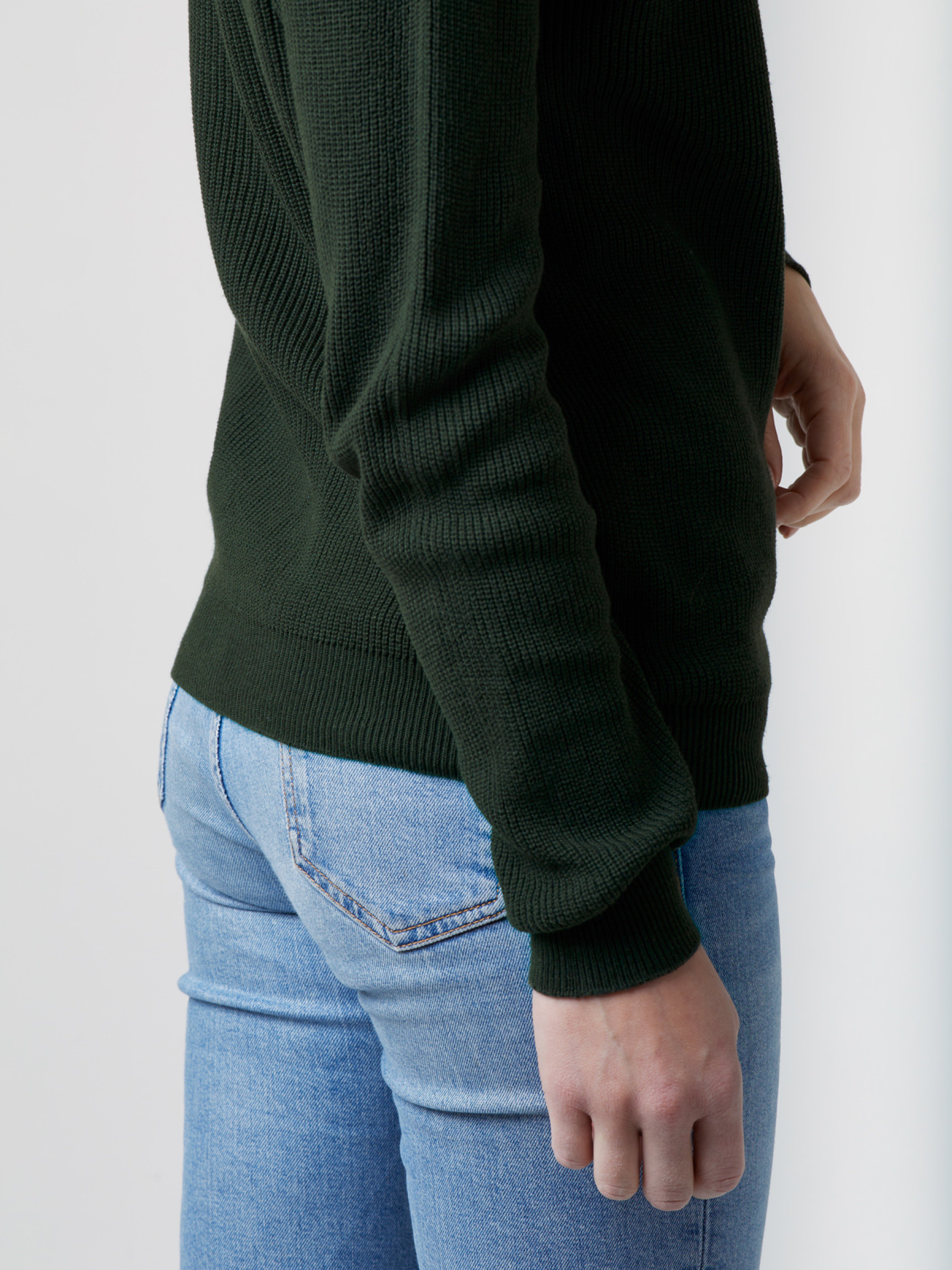 Pullover Alma Sweater Swiss Edition dark green ZRCL