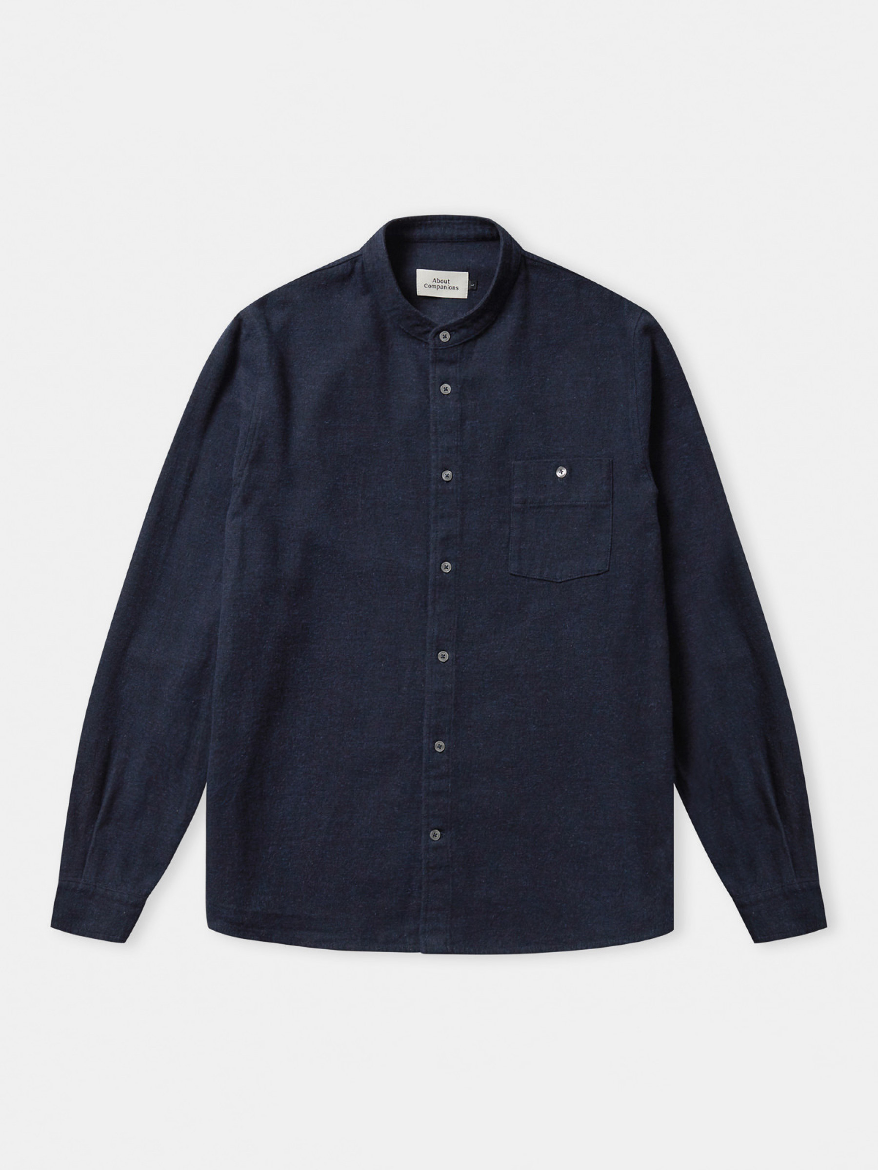 Hemd Nathan Shirt eco deep sea flannel About Companions