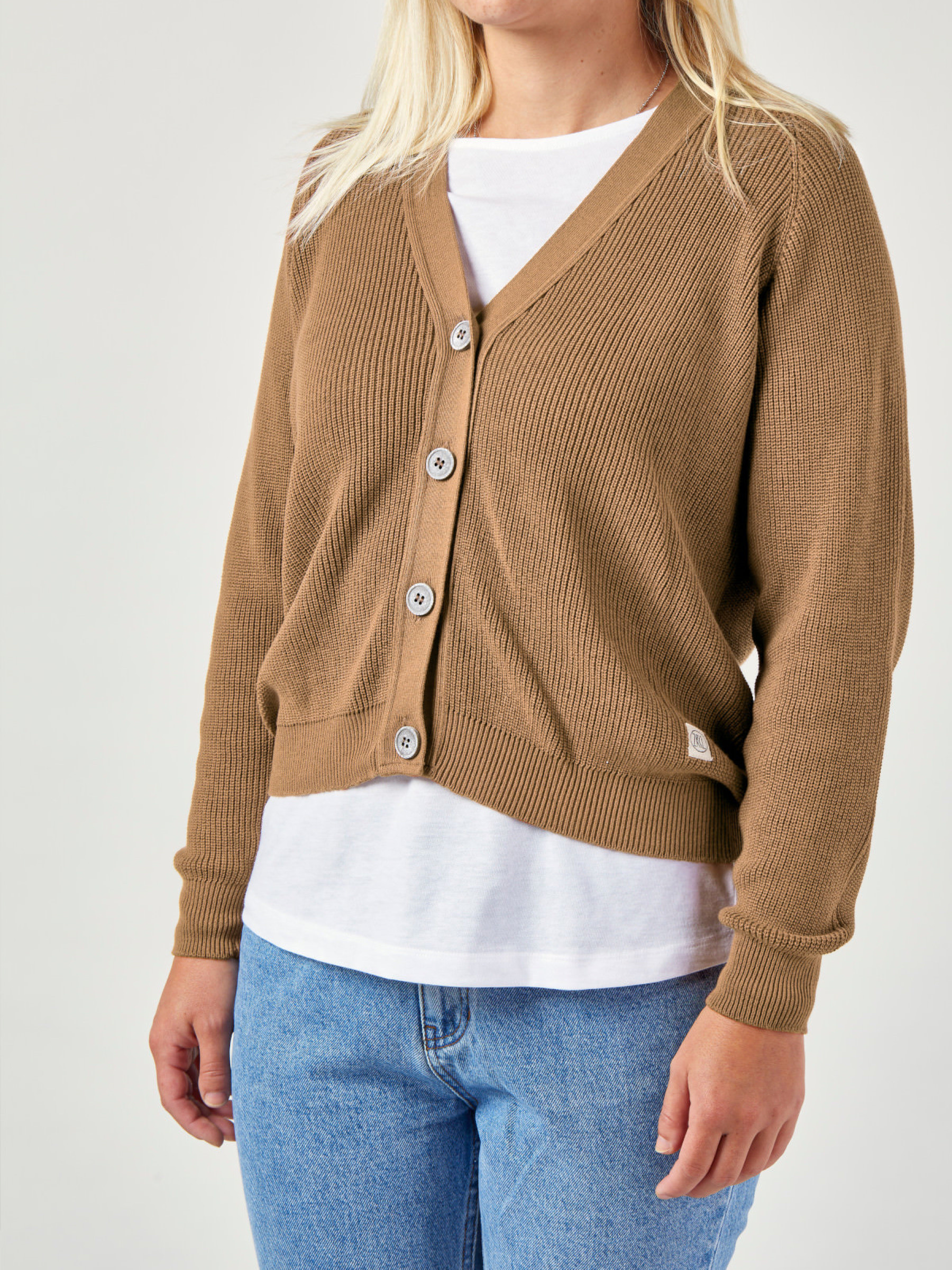 Strickjacke Ida Cardigan Swiss Edition caramel ZRCL