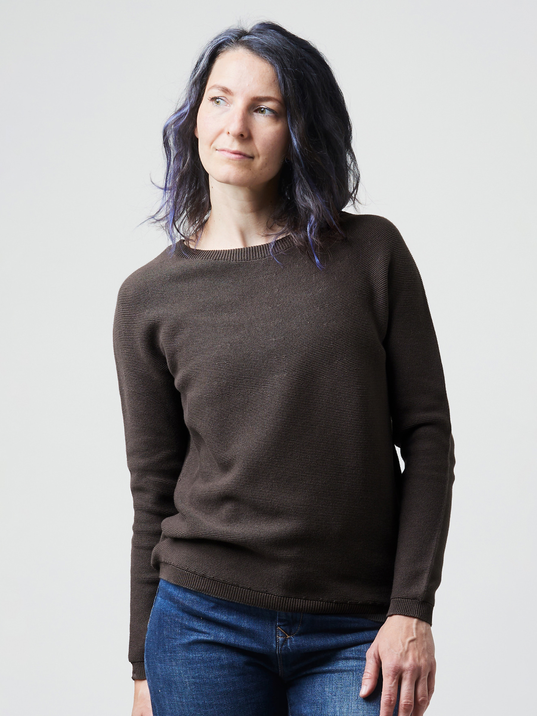 Pullover Sweater Lina Swiss Edition dark brown ZRCL