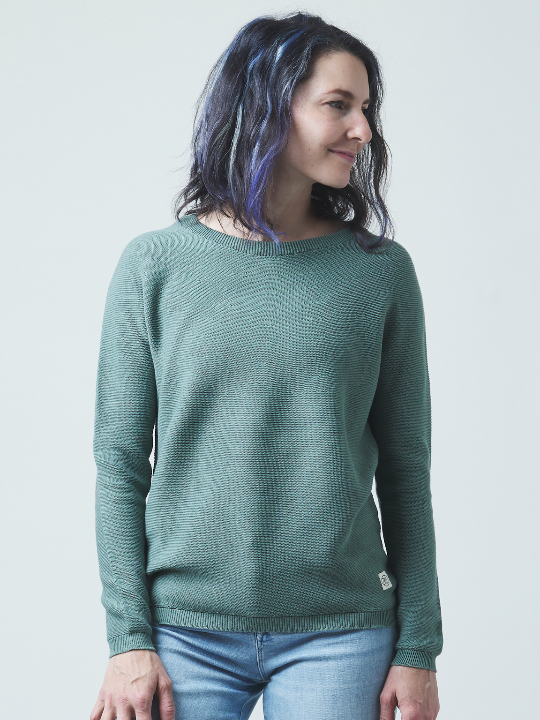 Pullover Sweater Lina Swiss Edition dry green ZRCL