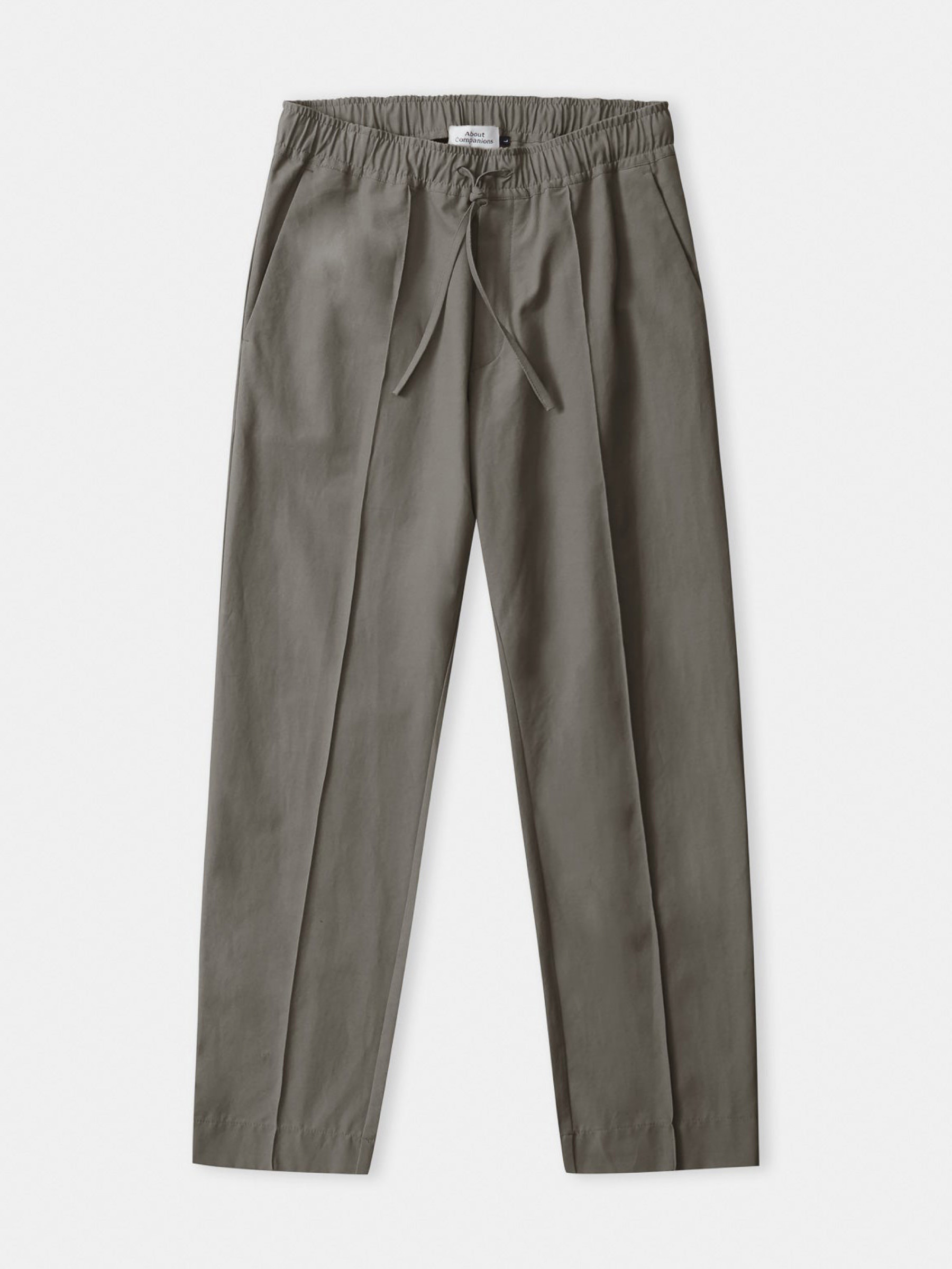 Hose Max Trousers dusty olive tencel About Companions