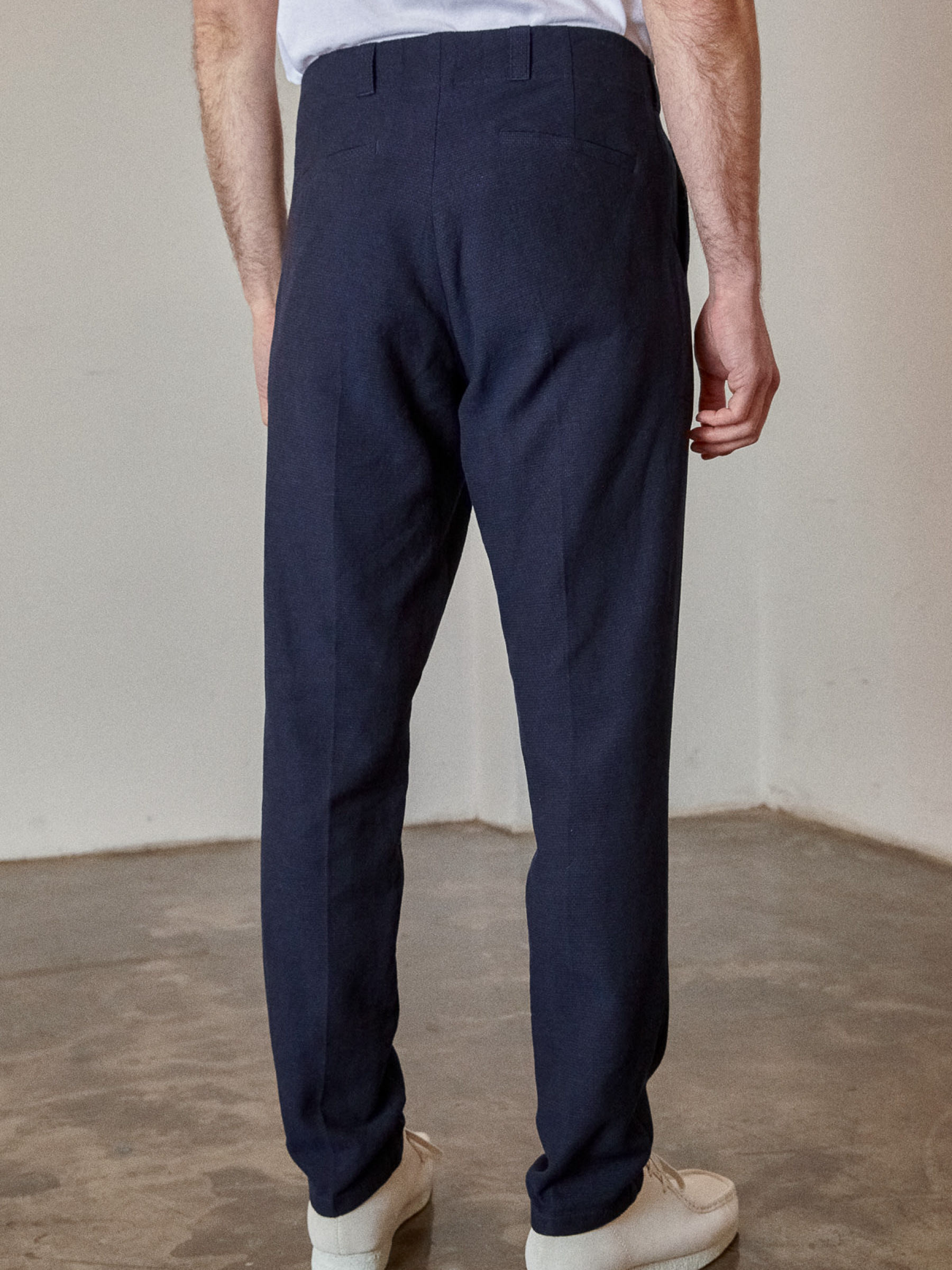 Hose Jostha Trousers eco structured blue About Companions