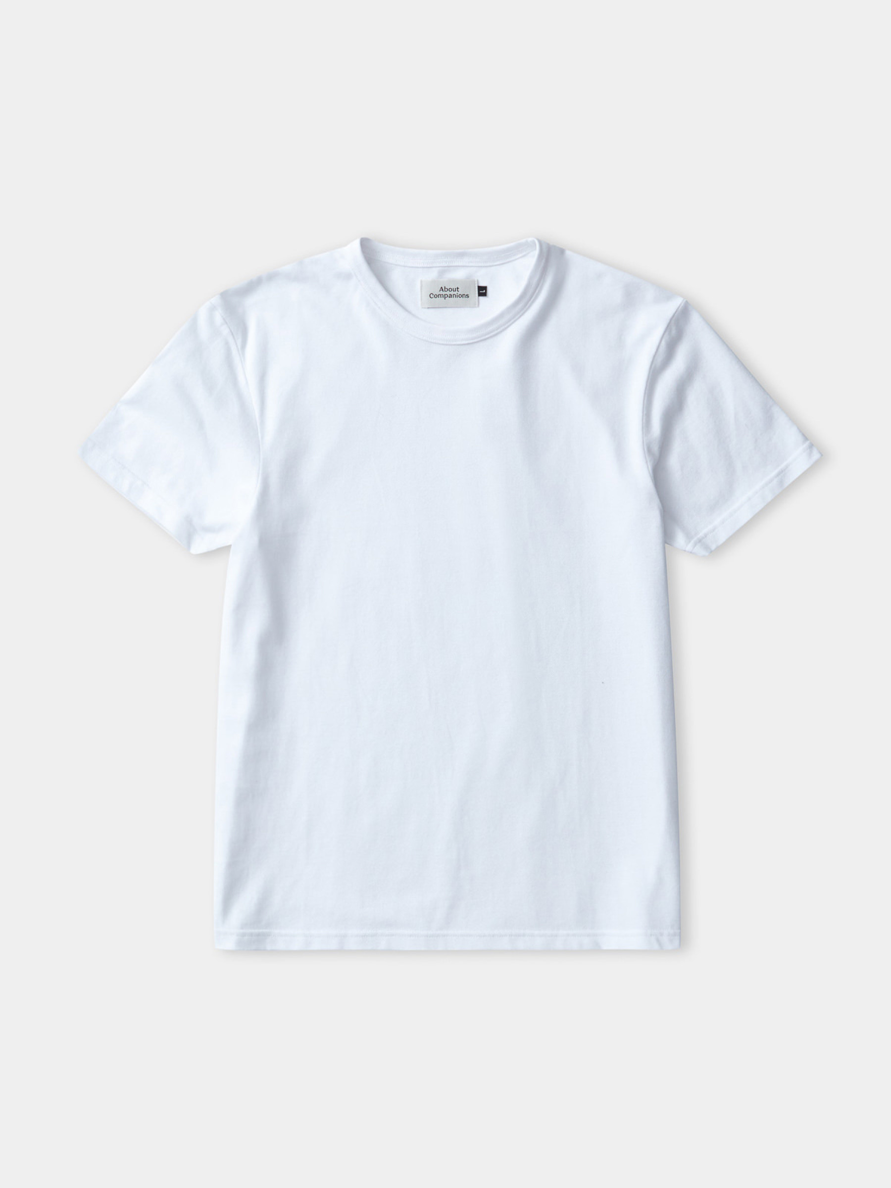 Liron T-Shirt eco pique white About Companions