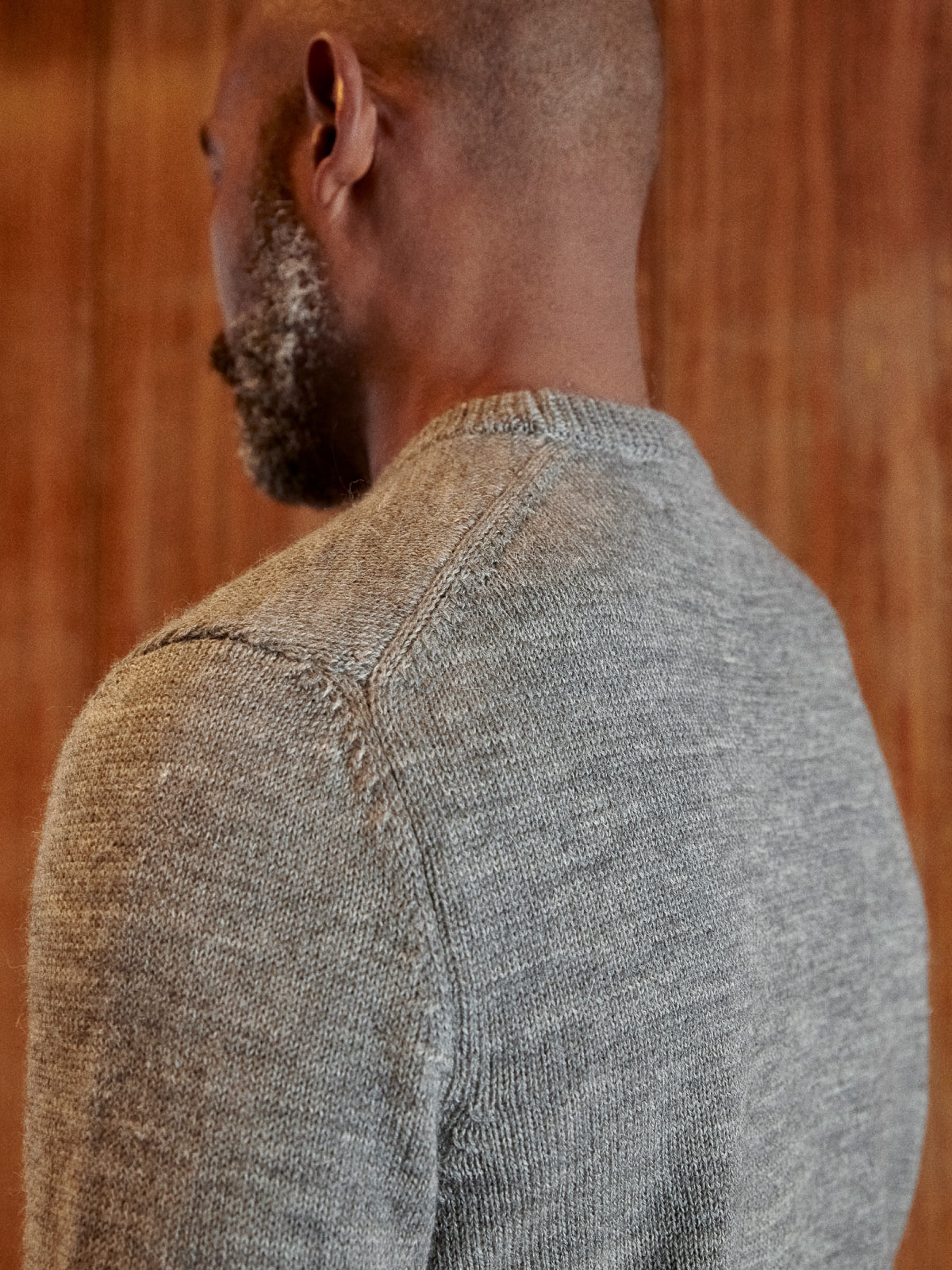 Pullover Morten Jumper eco alpaca undyed grey About Companions