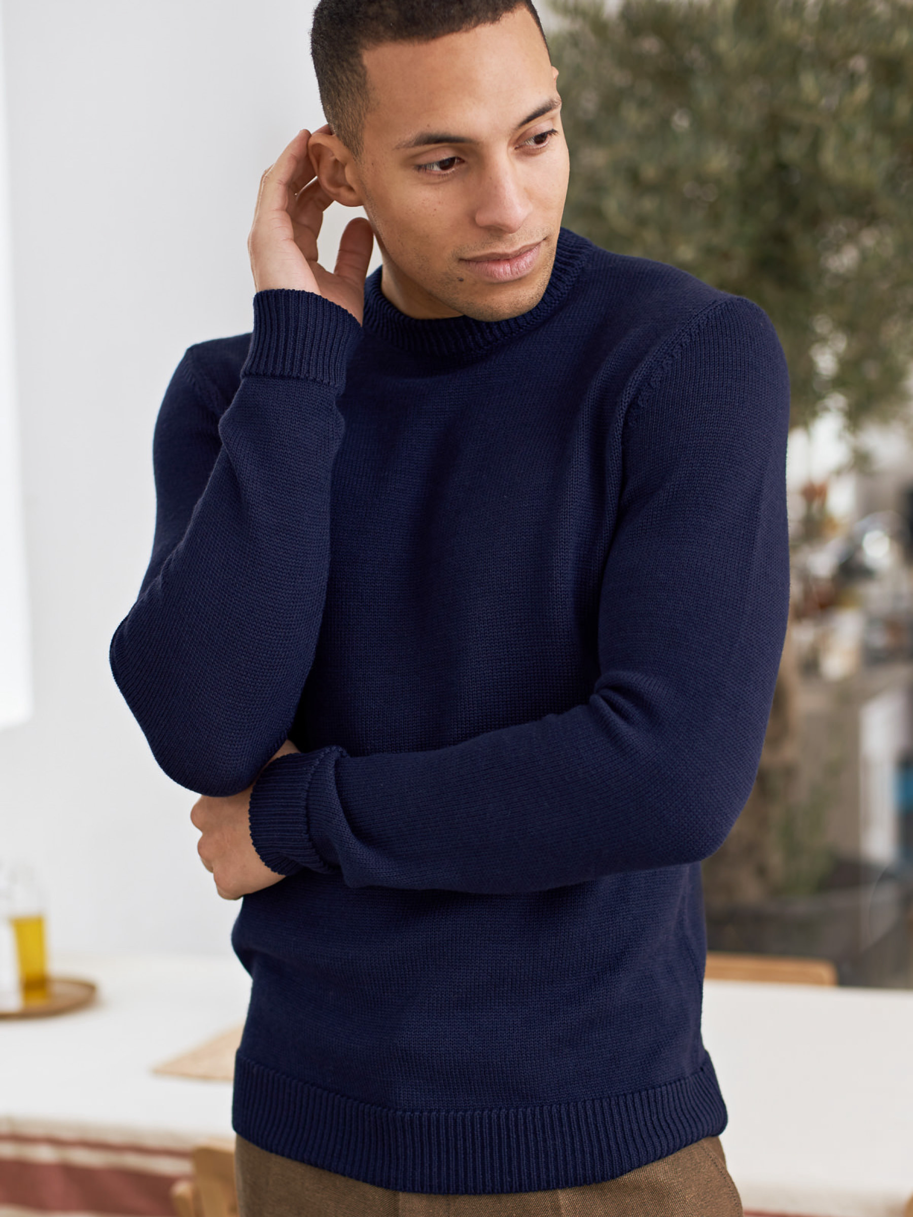 Pullover Morten Jumper eco merino navy About Companions