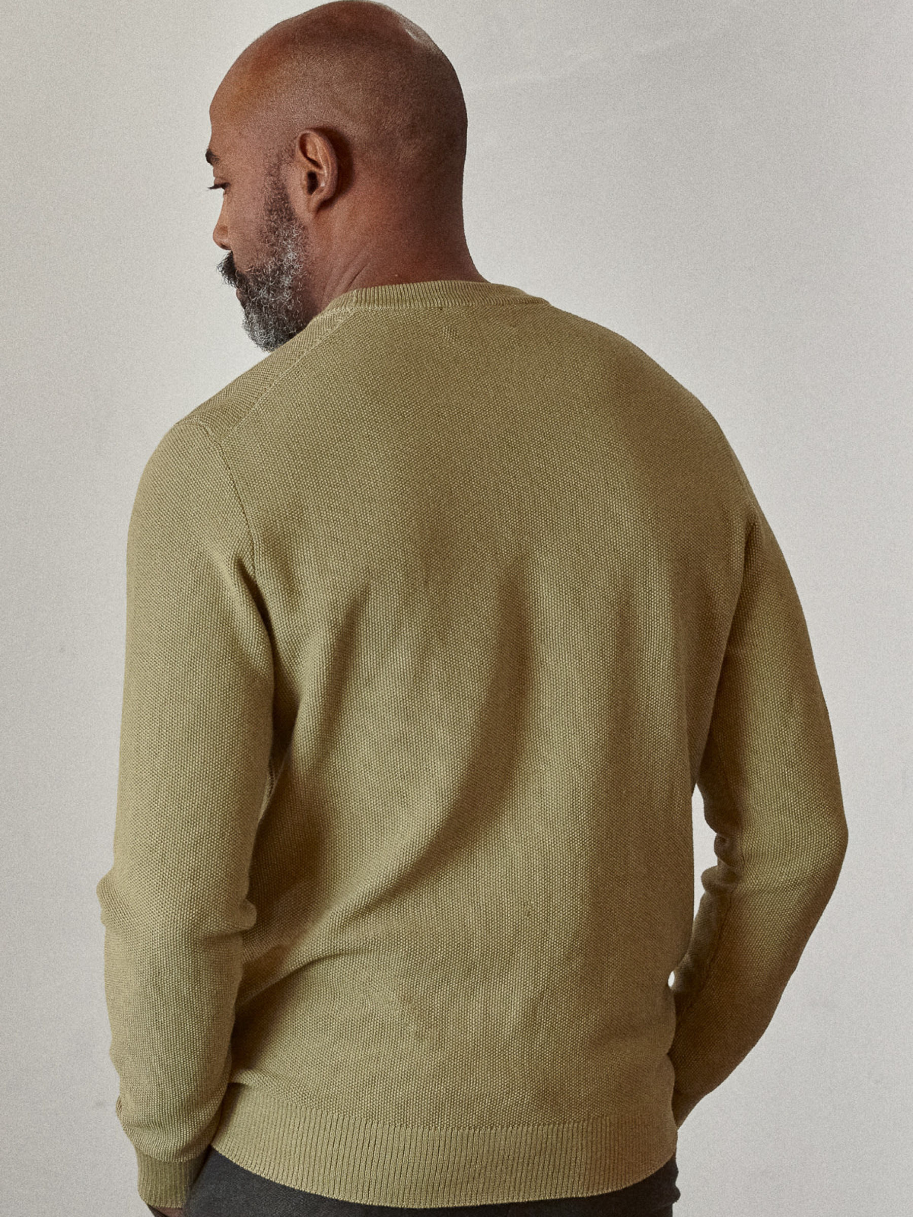 Pullover Morten Jumper eco knotted khaki About Companions