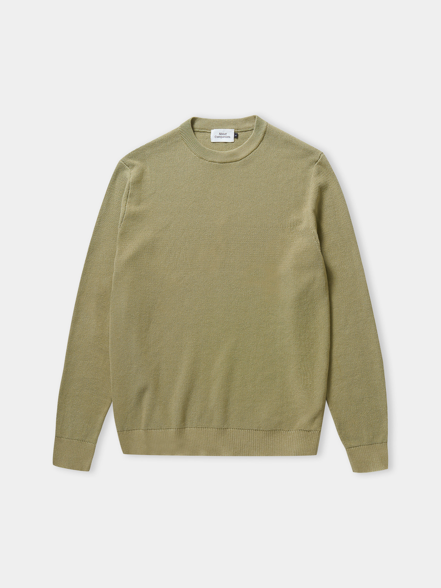 Pullover Morten Jumper eco knotted khaki About Companions