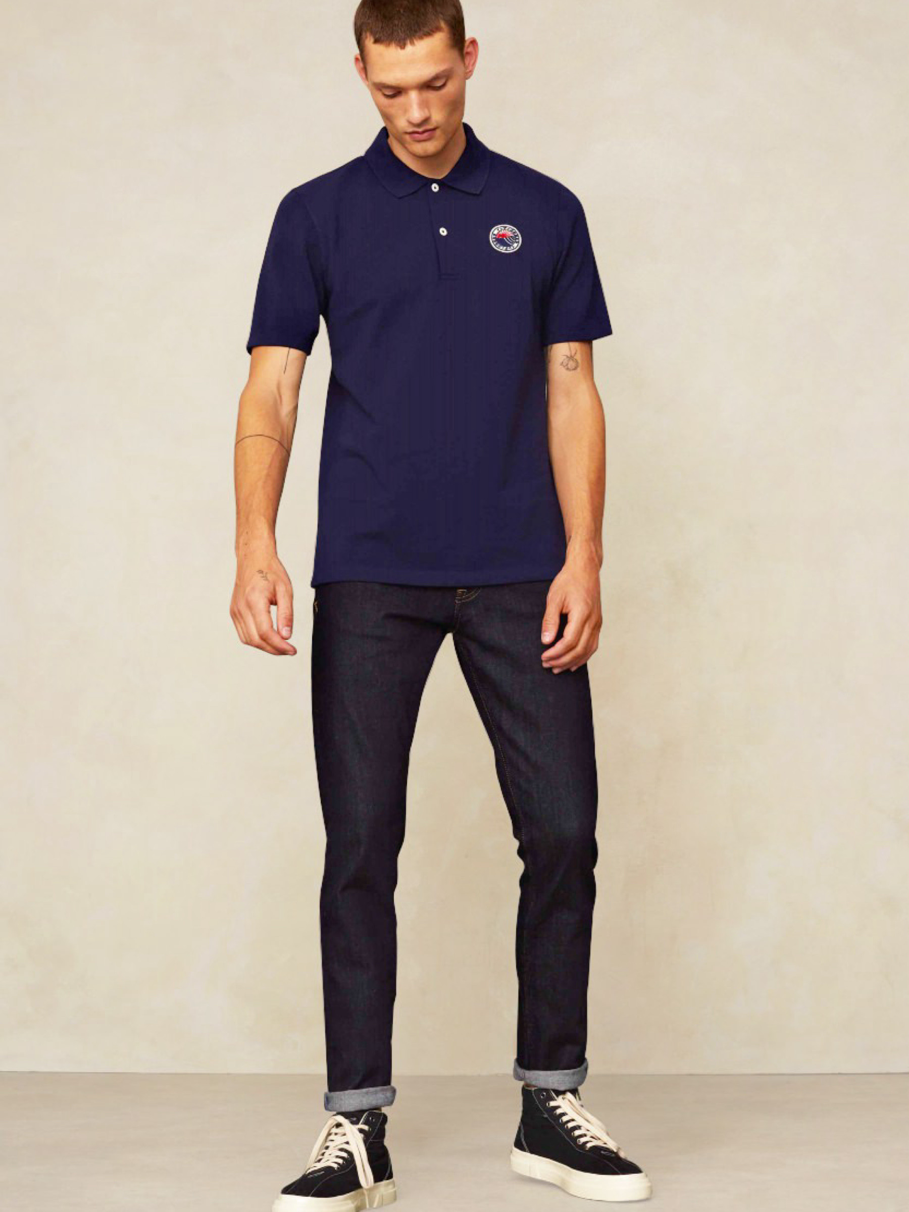 Jeanshose Charles rinse Kings of Indigo – K.O.I.