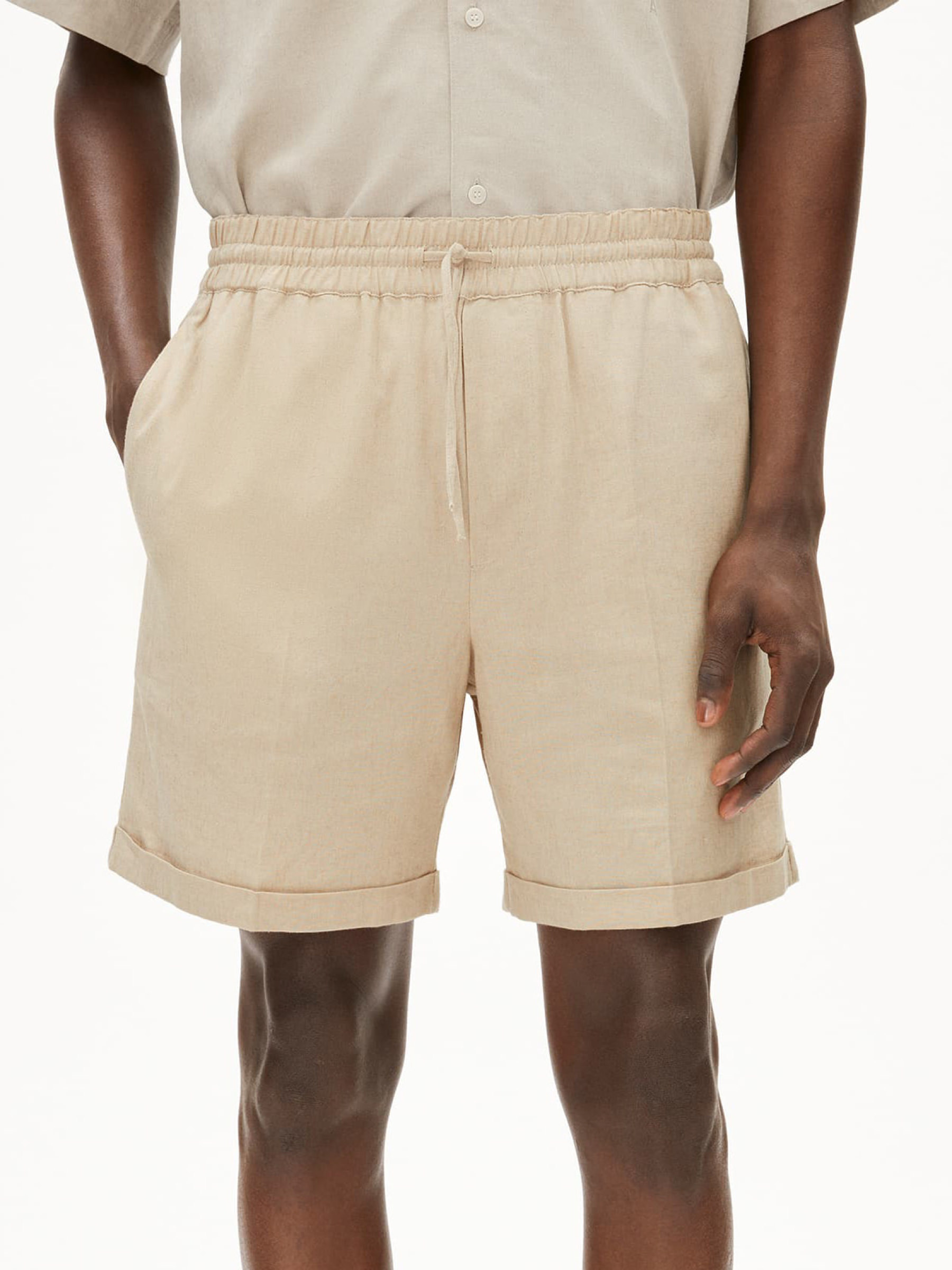 Shorts Jaacque sand stone Armedangels