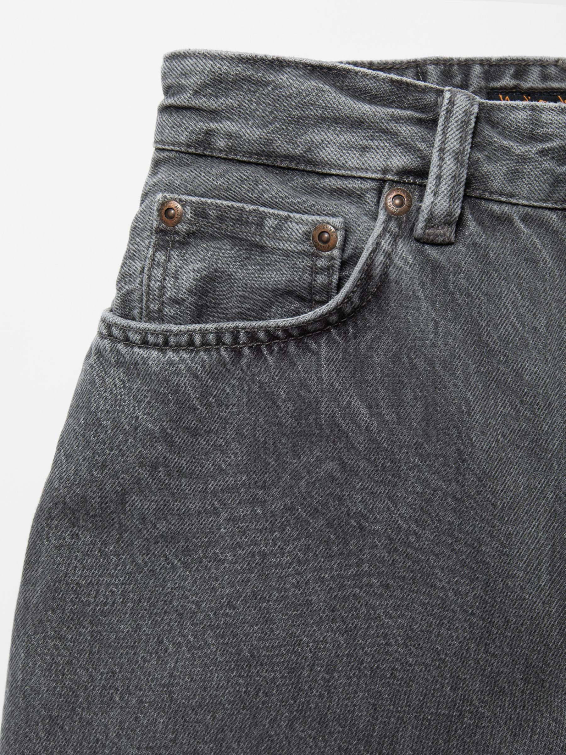 Hose Clean Eileen ash grey Nudie Jeans