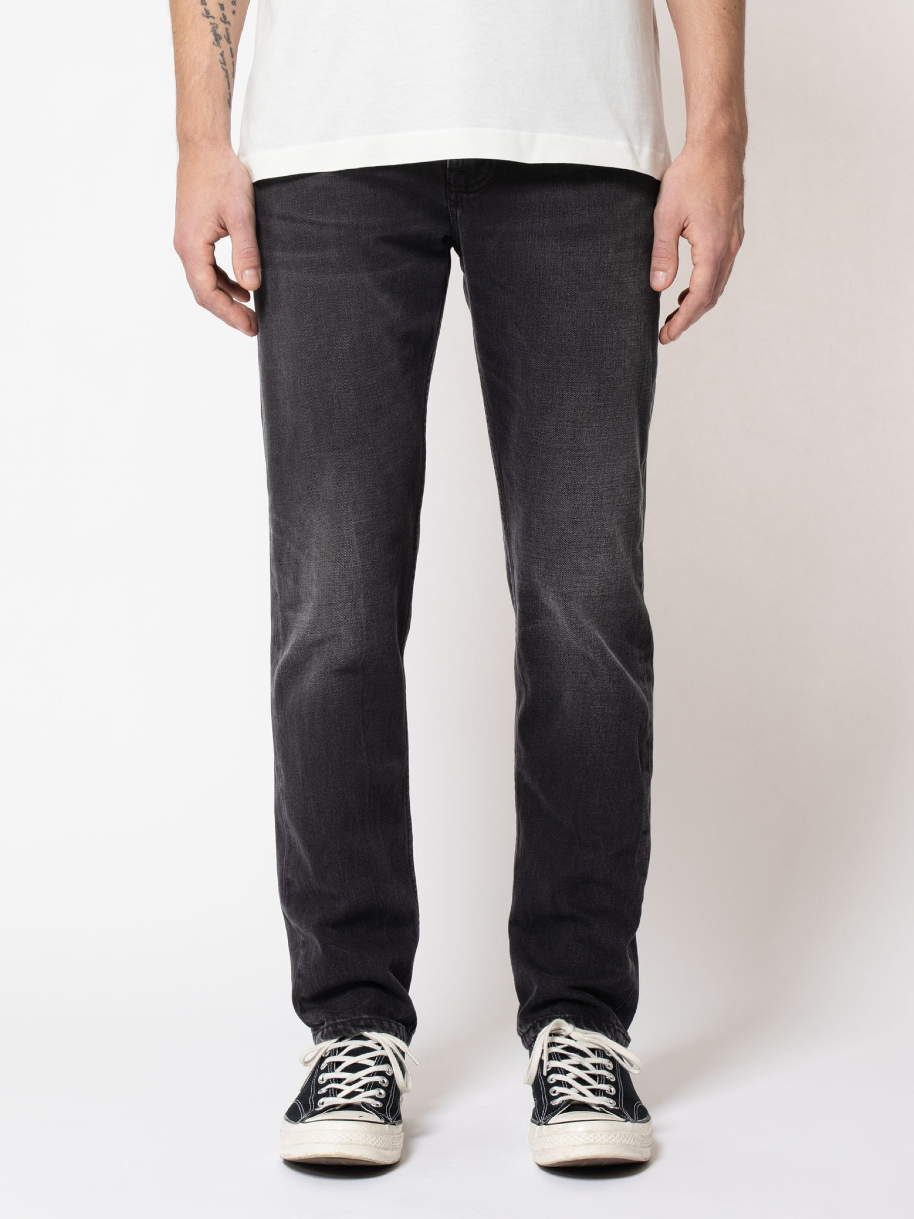 Hose Steady Eddie II black change Nudie Jeans