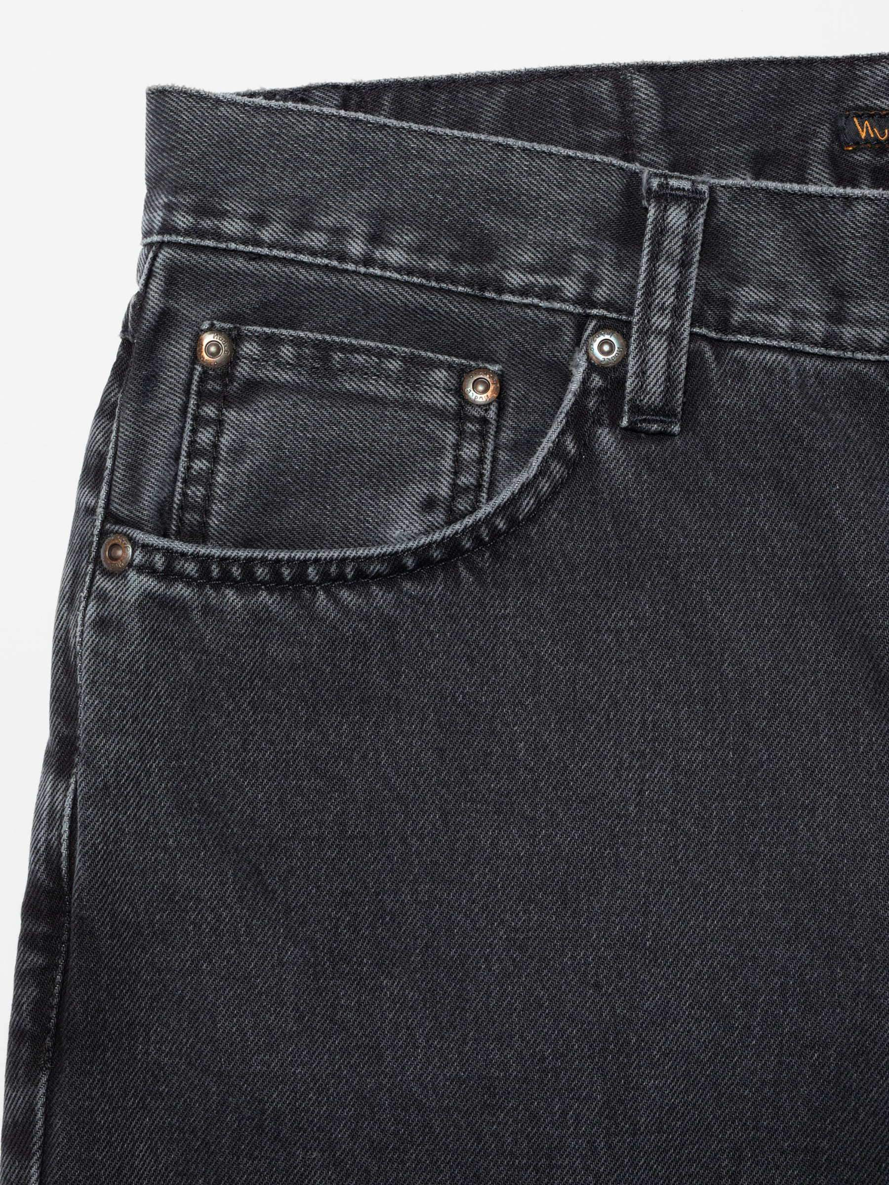 Hose Gritty Jackson black cliffs Nudie Jeans