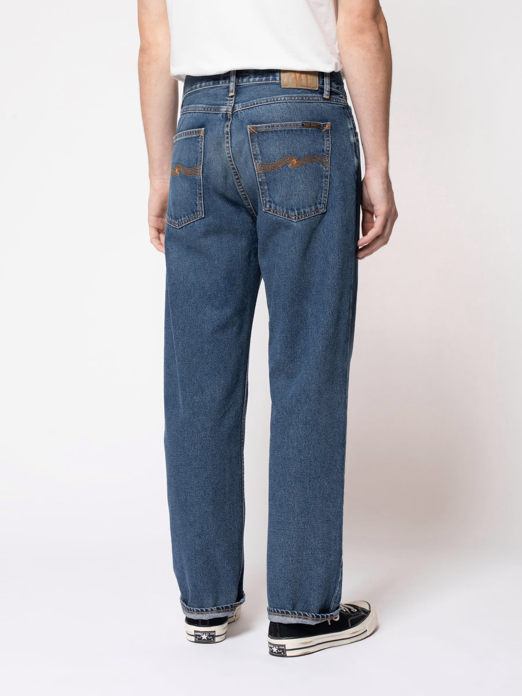 Hose Tuff Tony coastal worn Nudie Jeans