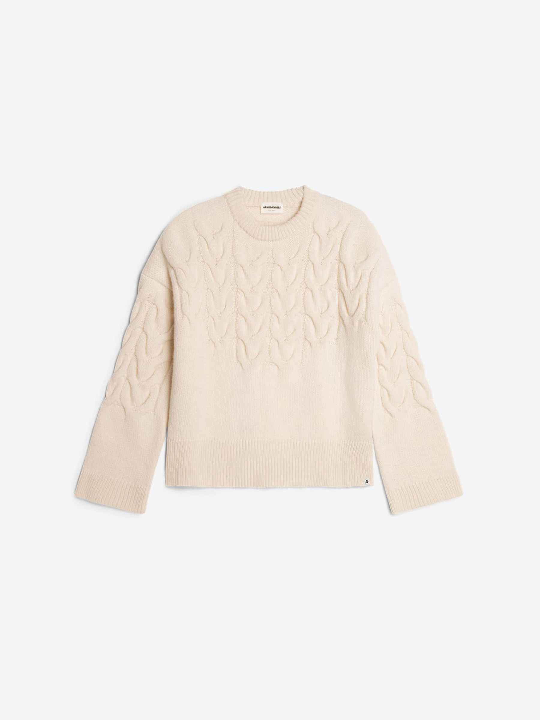 Pullover Brunaa Cable oatmilk Armedangels