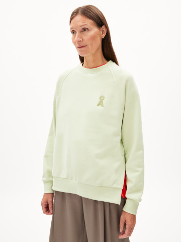 Pullover Giovannaa pastel green Armedangels