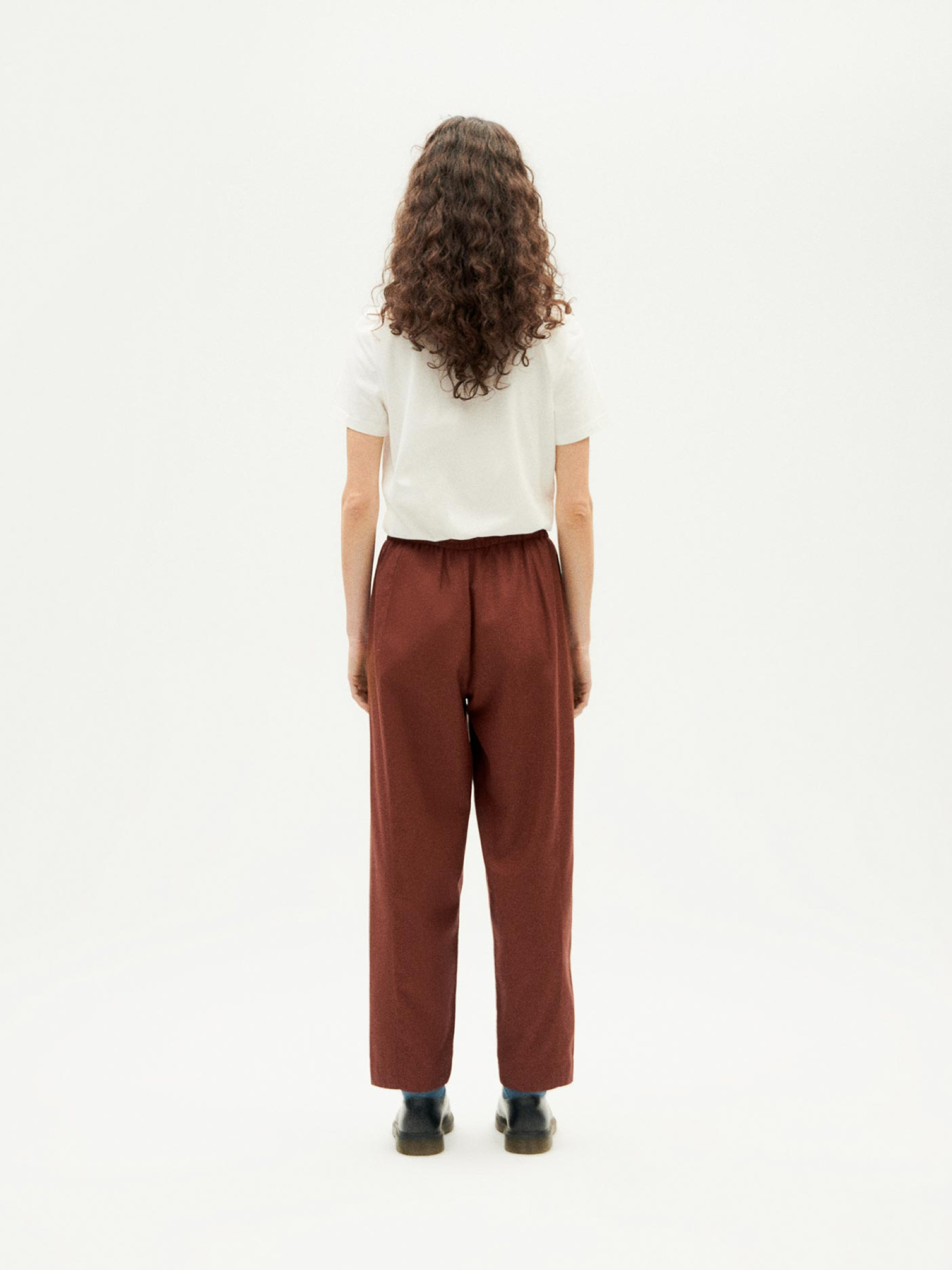 Hose Esther Pants coffee Thinking Mu