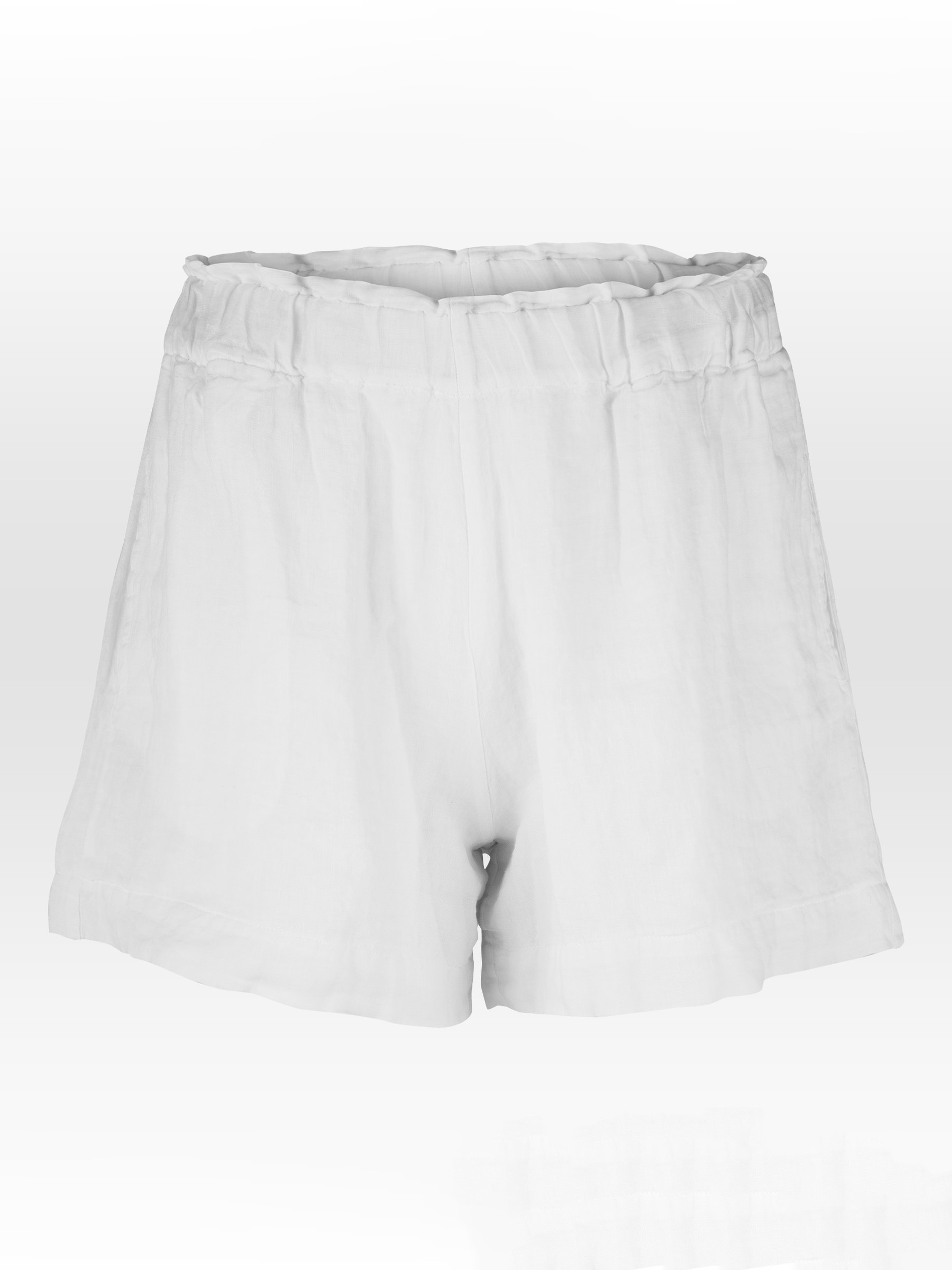 Hose Linen Shorts Tournai white Jan 'n June