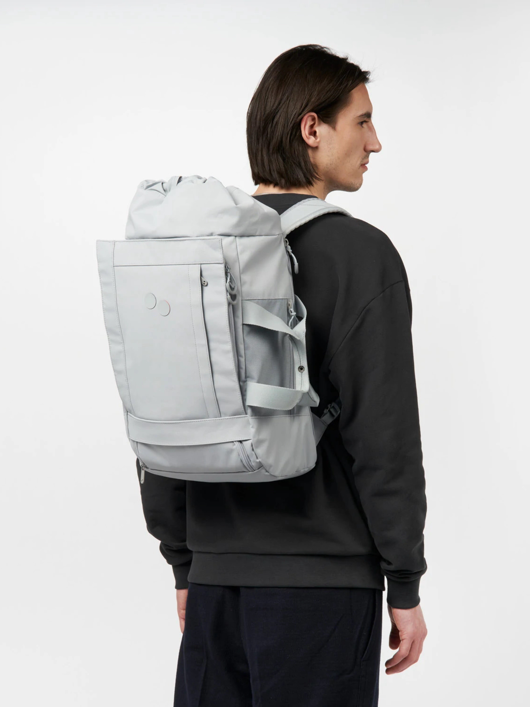 Rucksack Blok Medium iced grey pinqponq