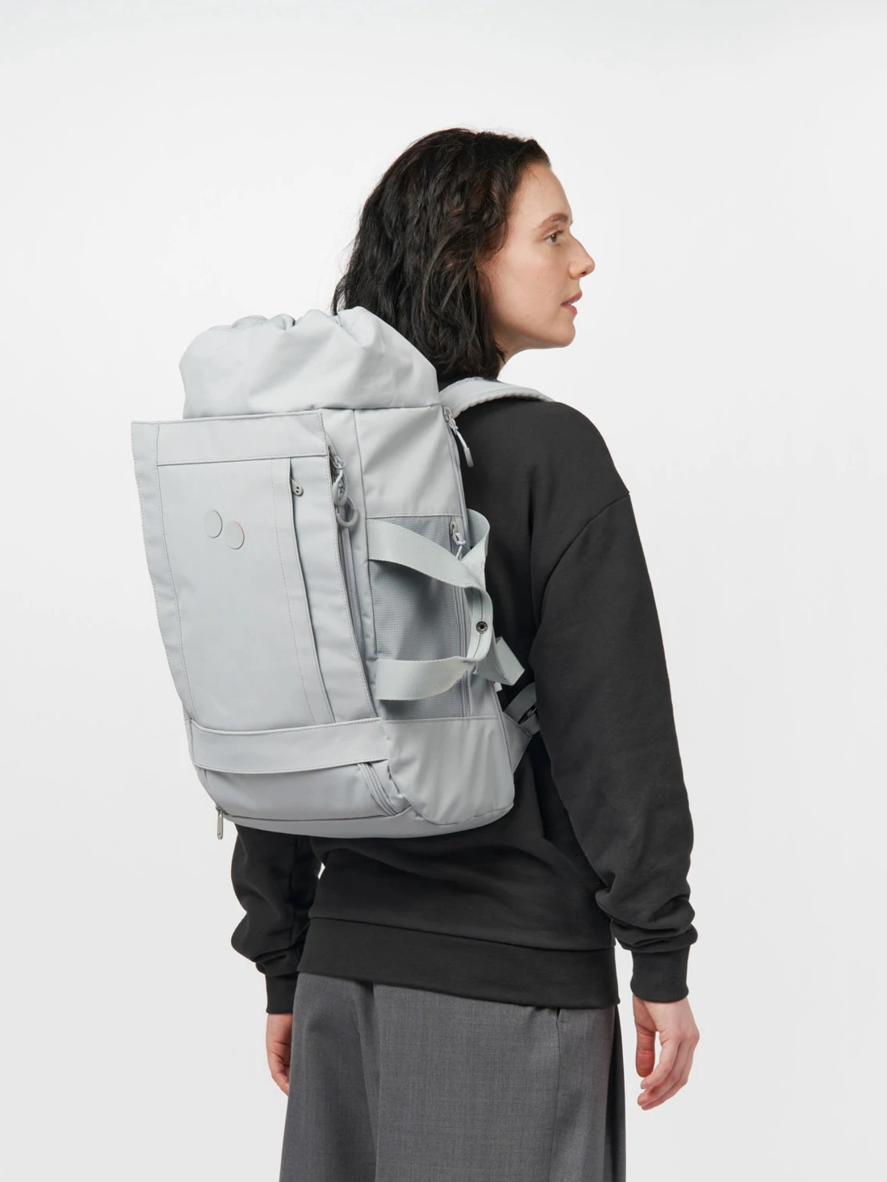 Rucksack Blok Medium iced grey pinqponq