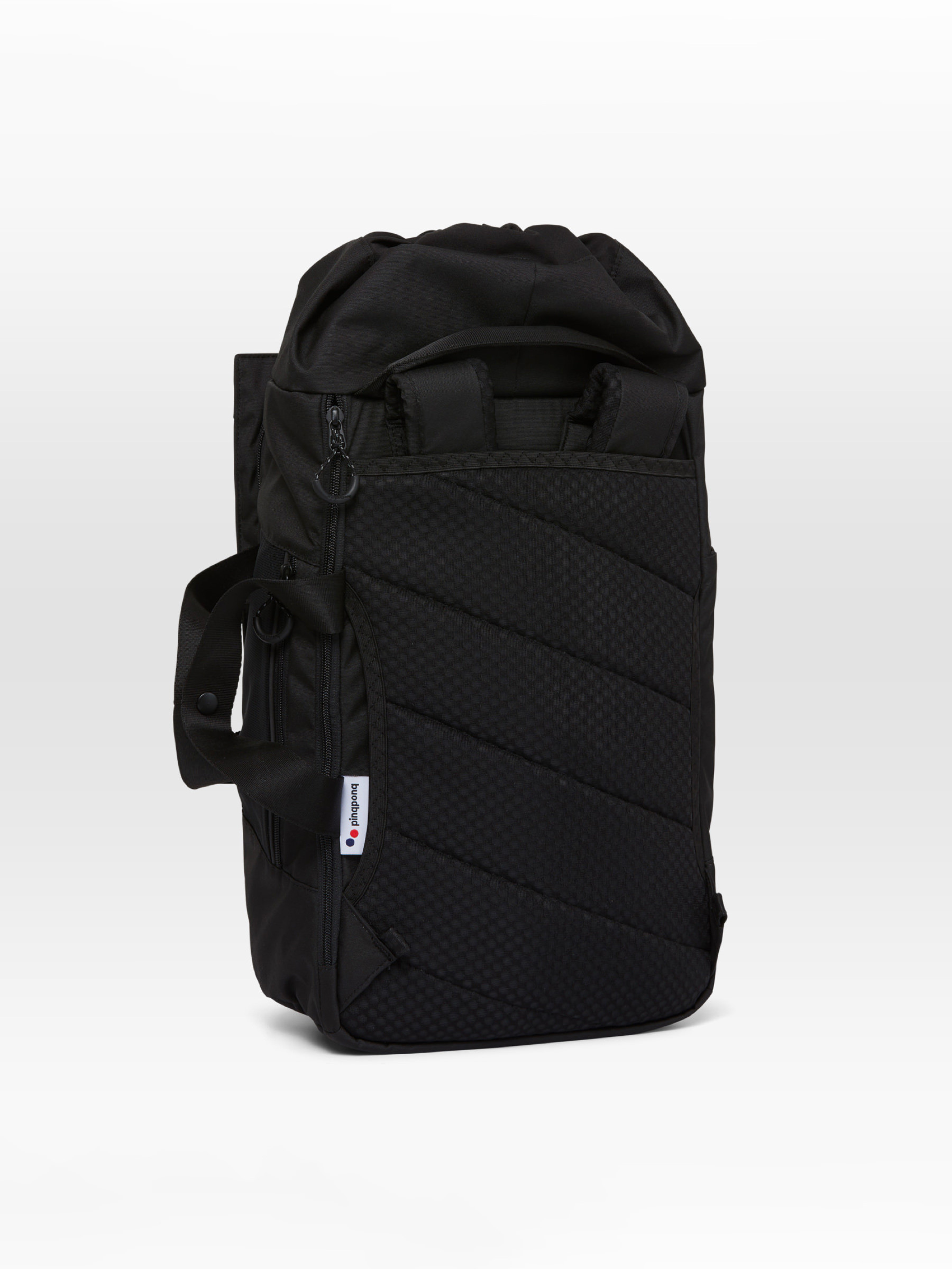 Rucksack Blok Medium rooted black pinqponq