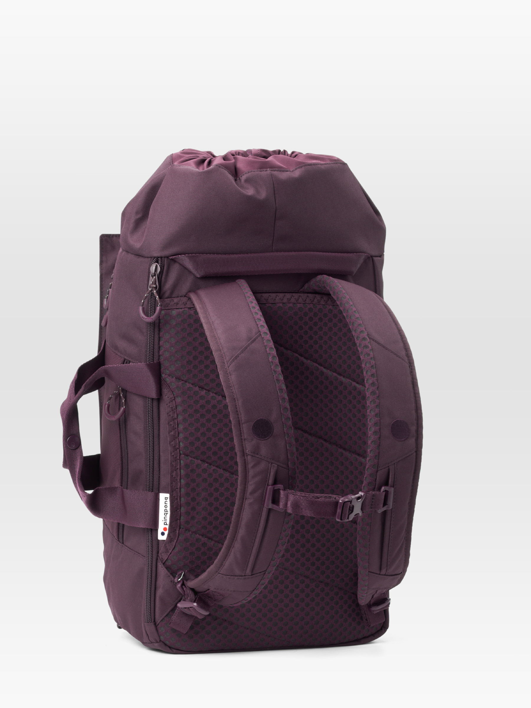 Rucksack Blok Medium midnight plum pinqponq