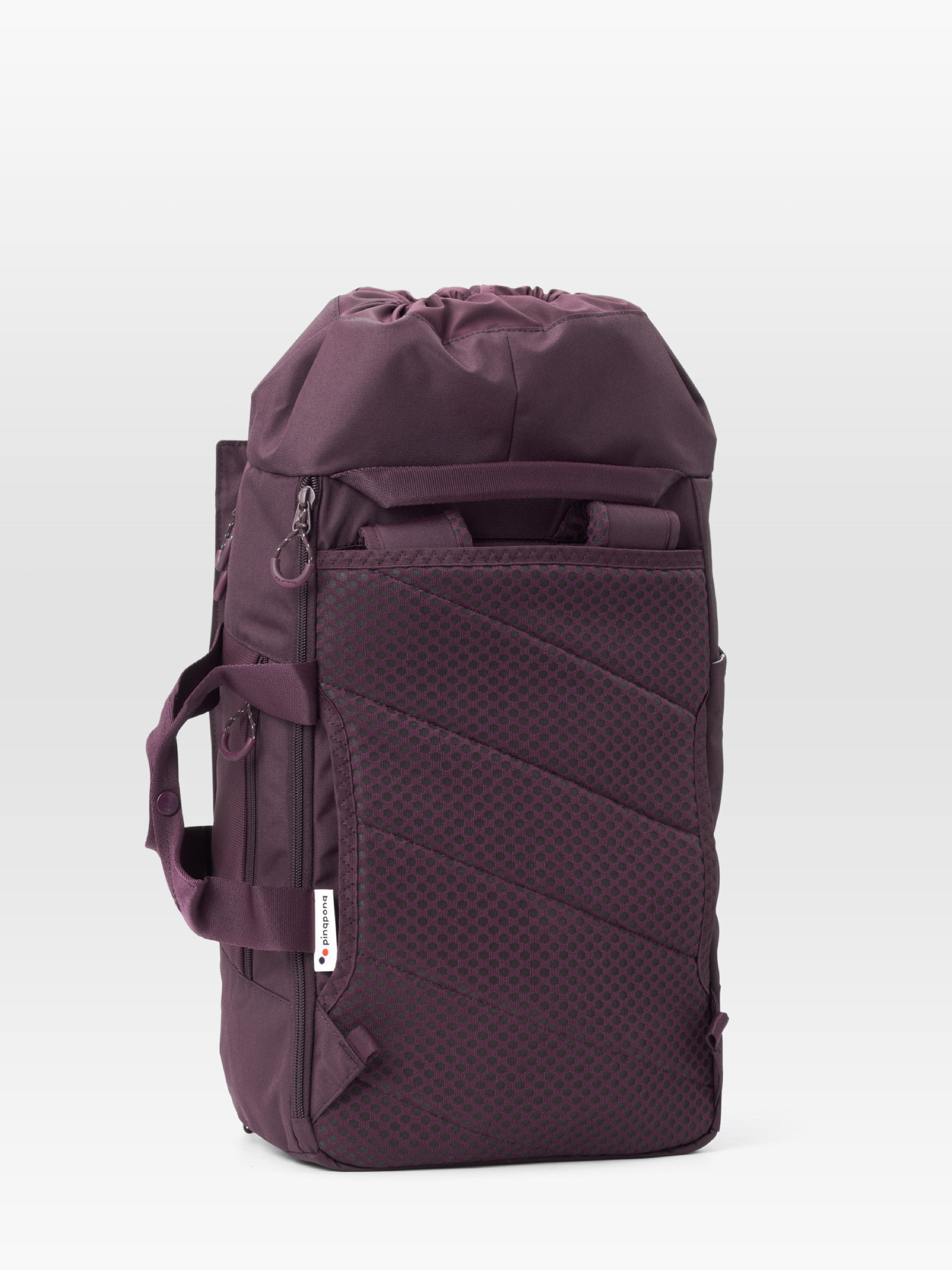 Rucksack Blok Medium midnight plum pinqponq