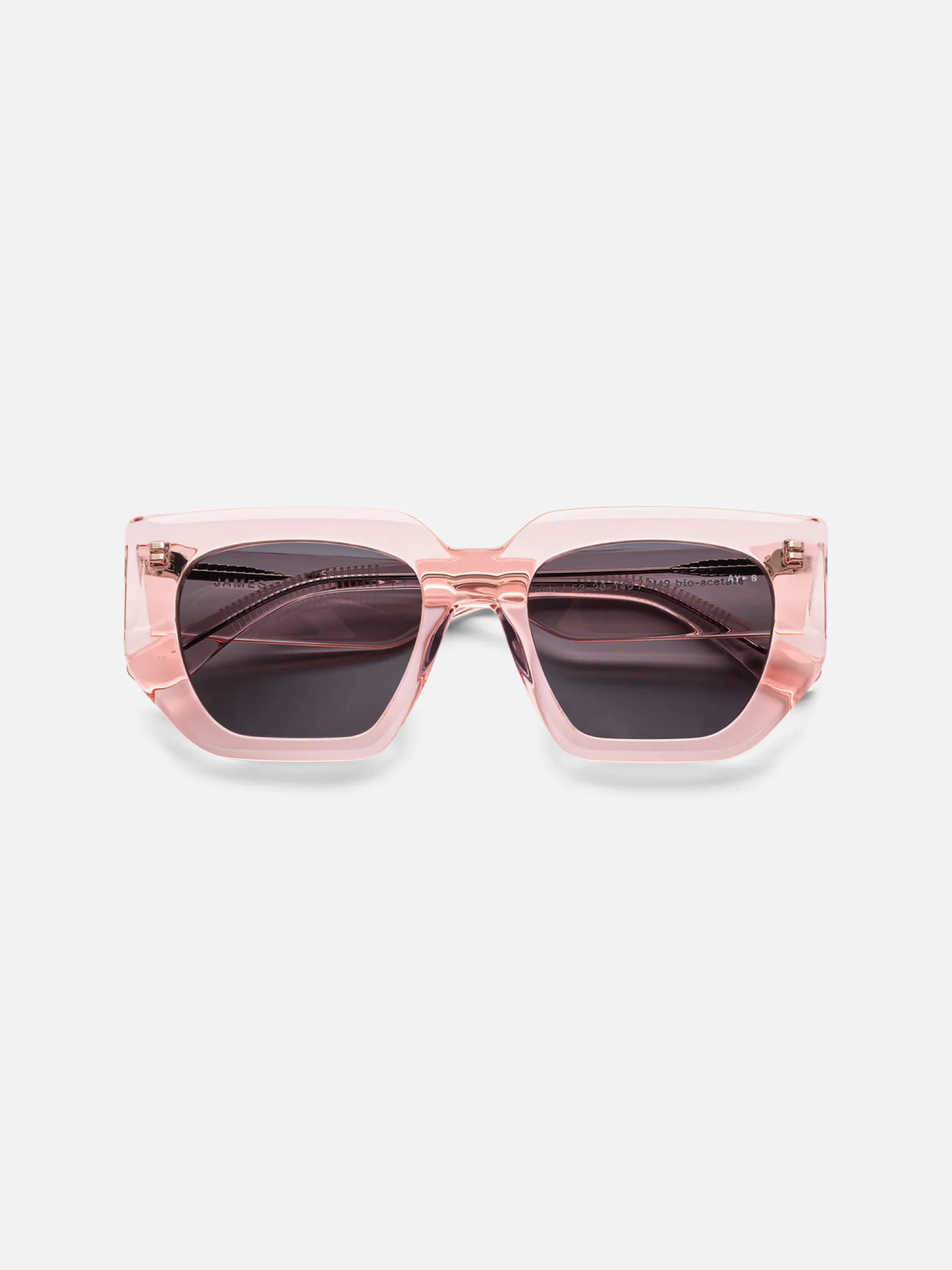 Sonnenbrille Flash transparent pink Ay Studios