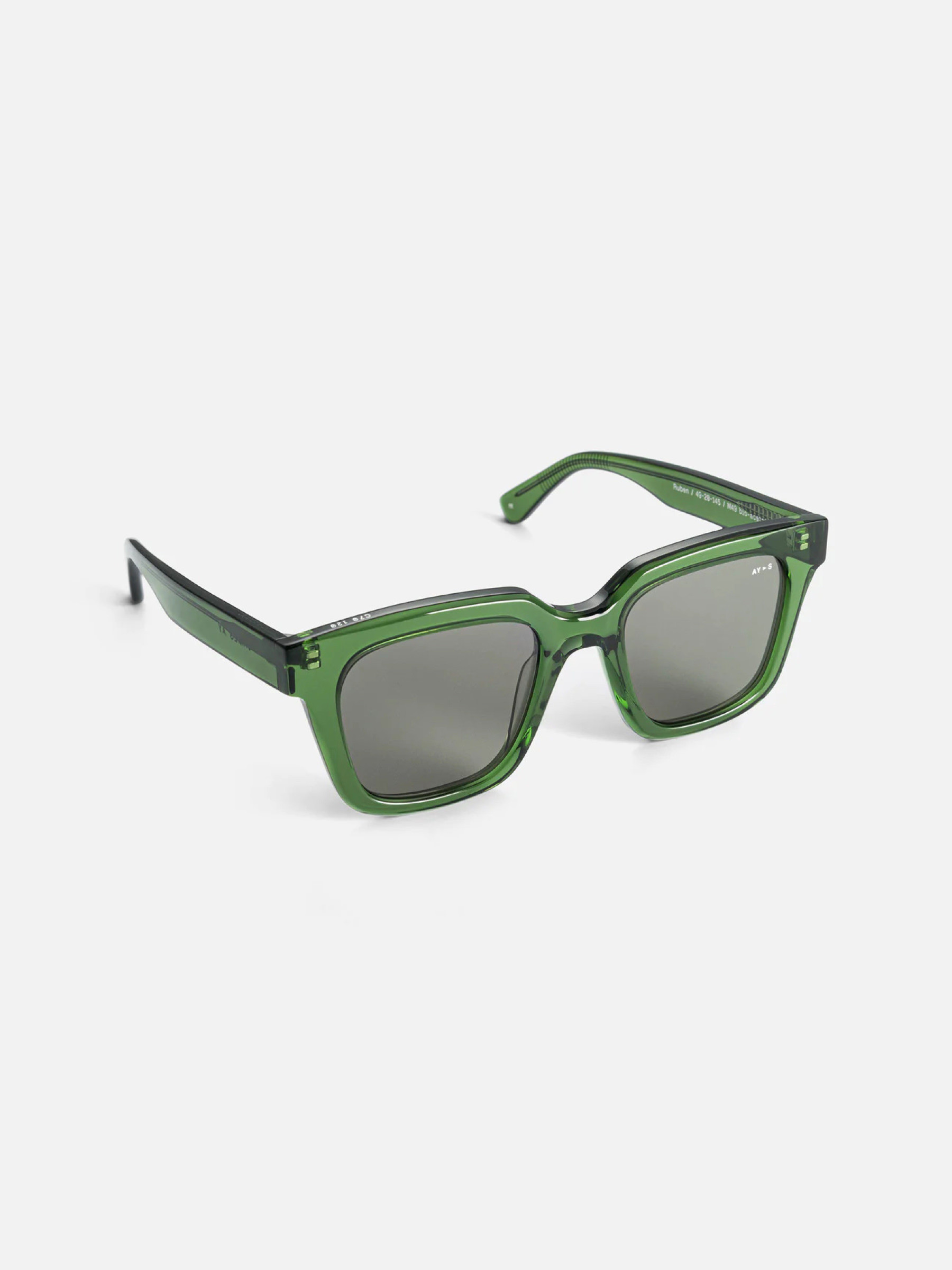 Sonnenbrille Ruben transparent forest green Ay Studios