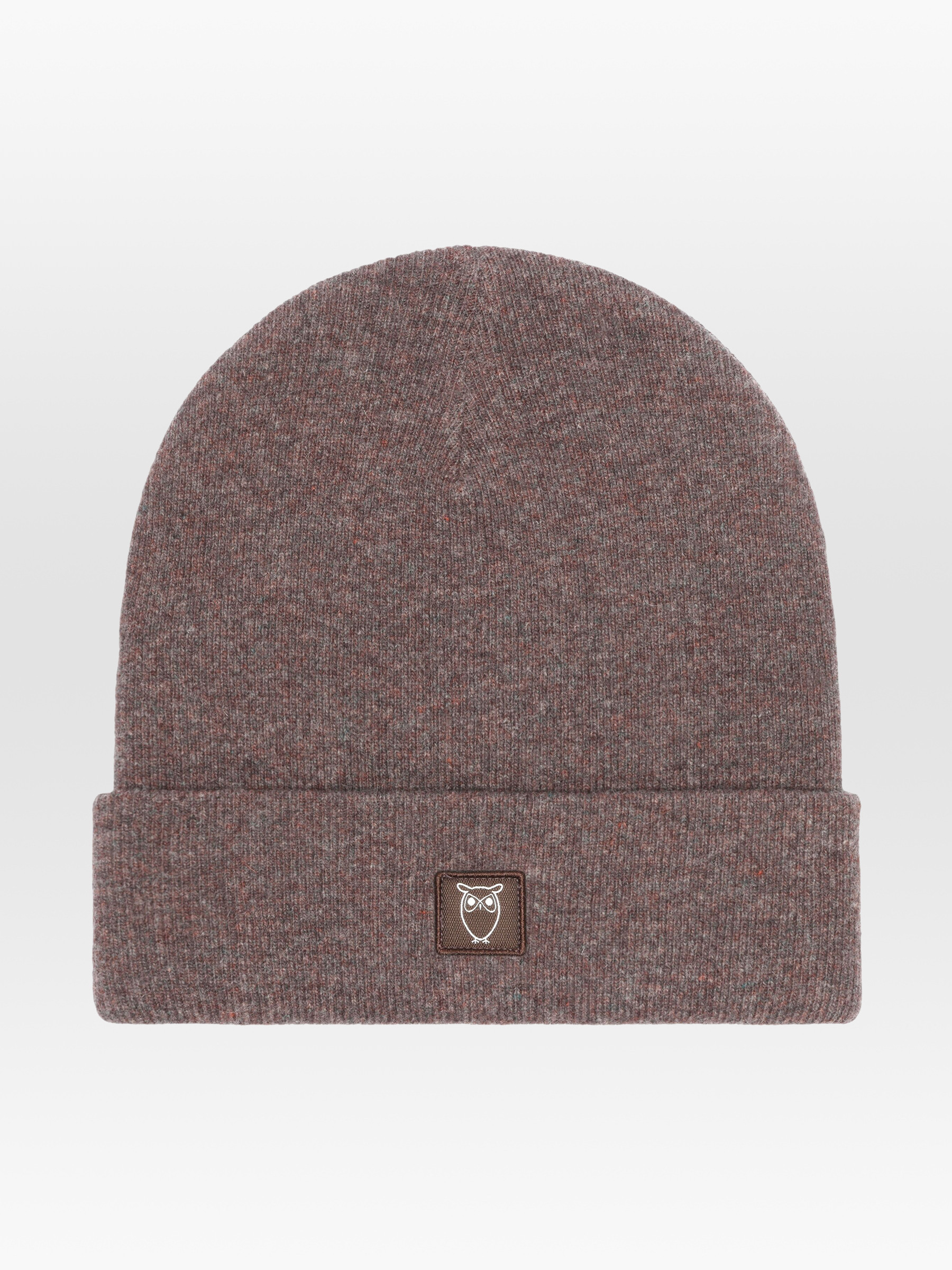 Mütze Double Layer Wool Beanie demitasse Knowledge Cotton Apparel