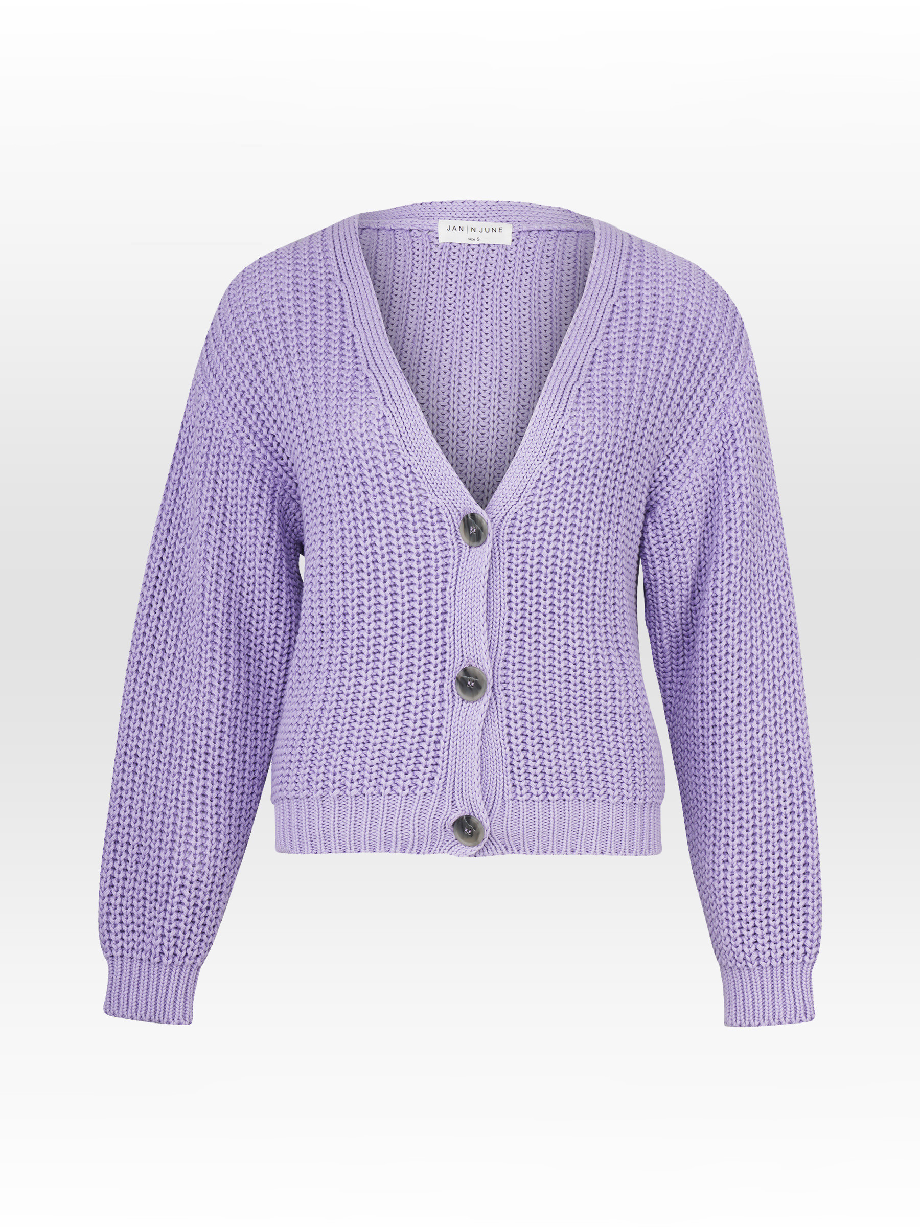 Cardigan Knit Jacket Lena lavender Jan 'n June