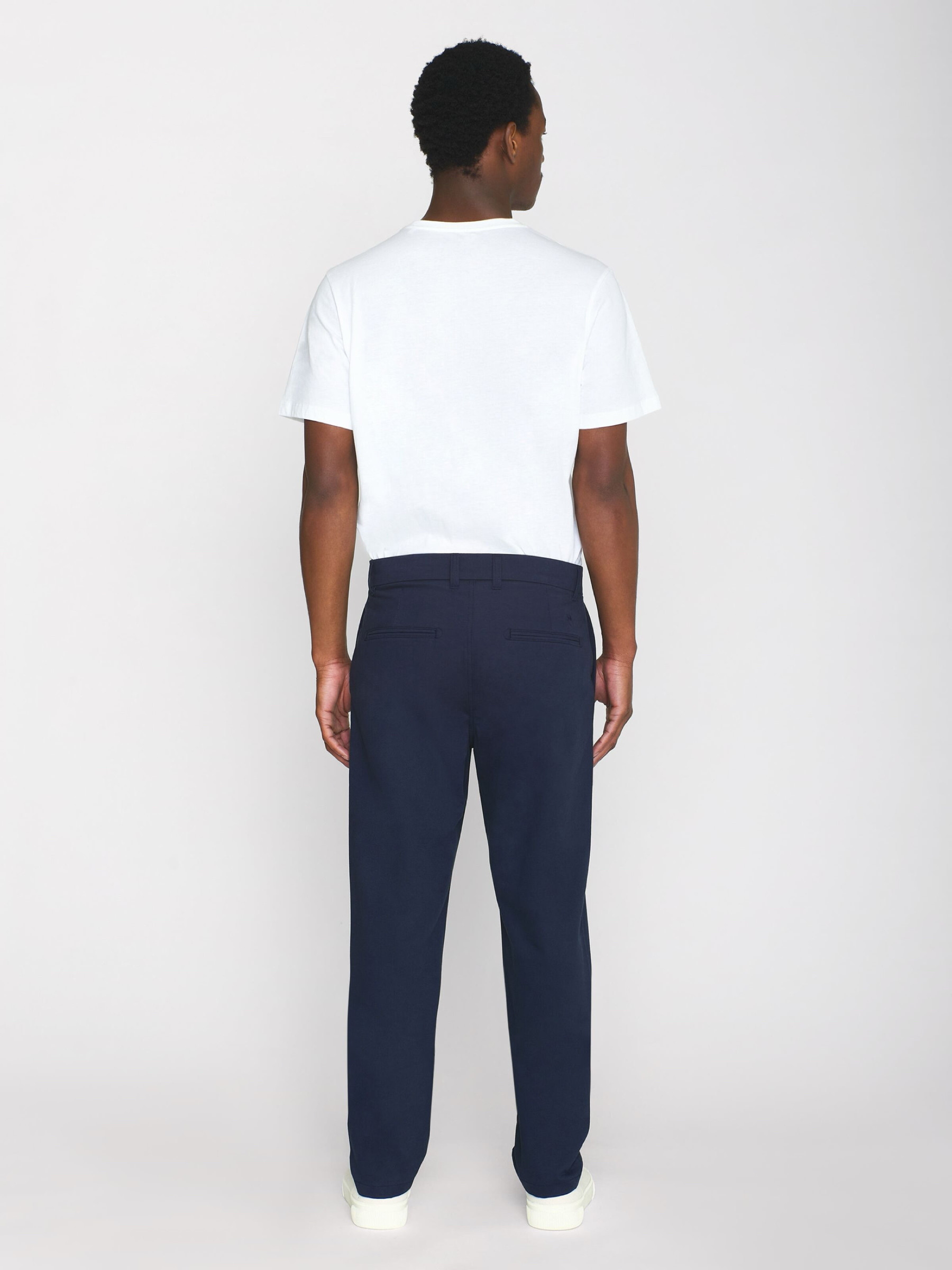 Hose Chuck Regular Chino Twill Pants total eclipse Knowledge Cotton Apparel