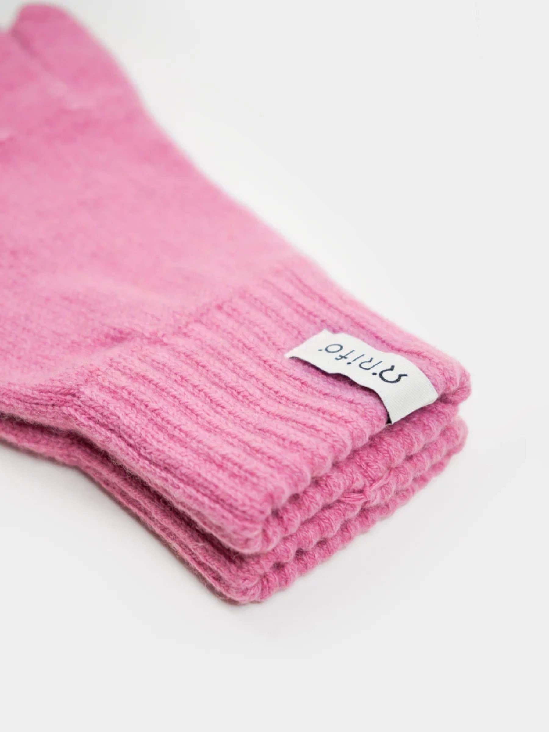 Handschuhe Recycled Cashmere Women Gloves Anita pink confetto Rifo