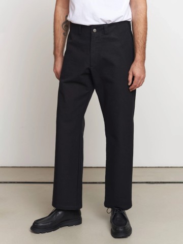 Hose Waban Trousers eco canvas 420g black About Companions