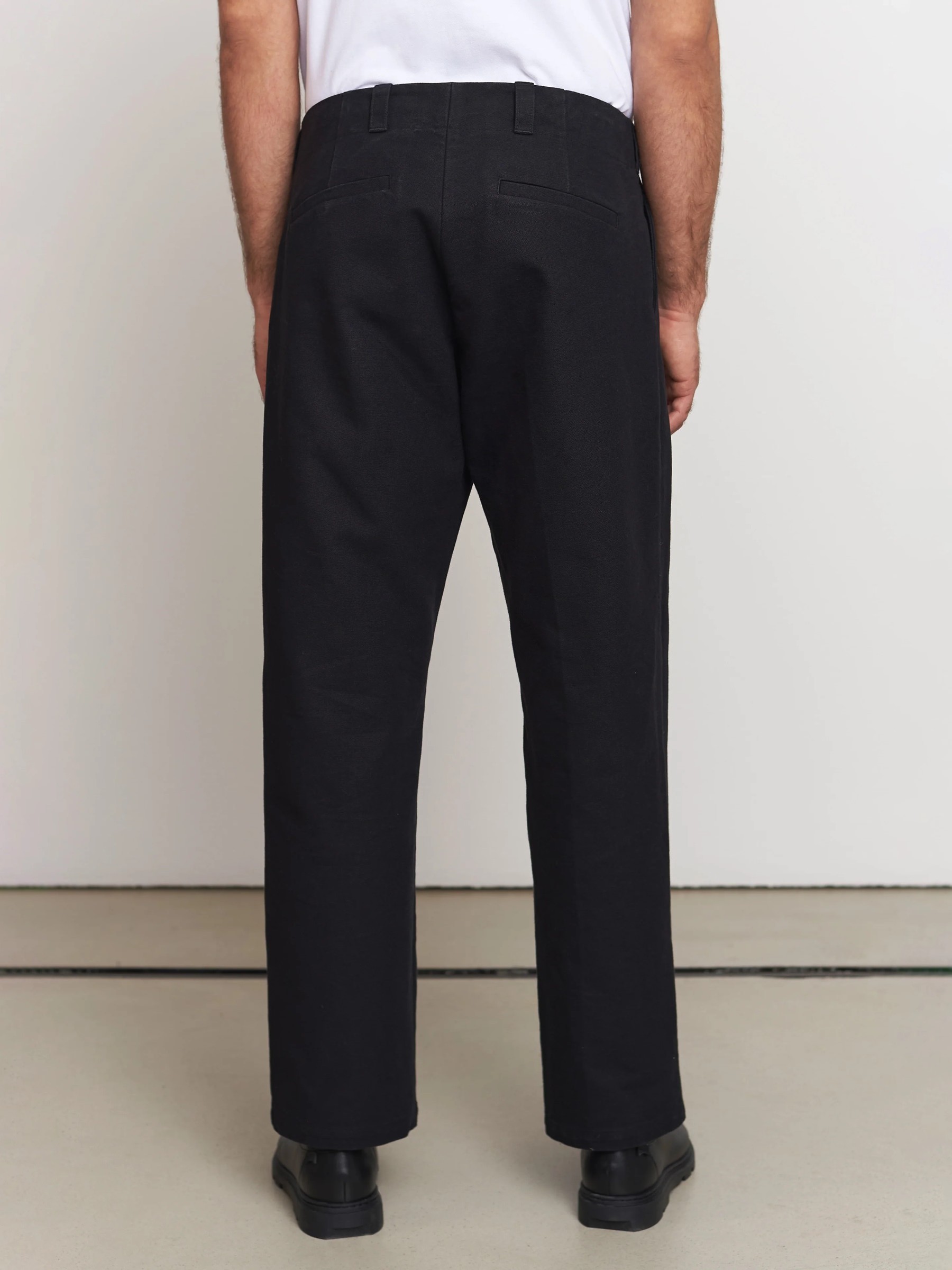 Hose Waban Trousers eco canvas 420g black About Companions