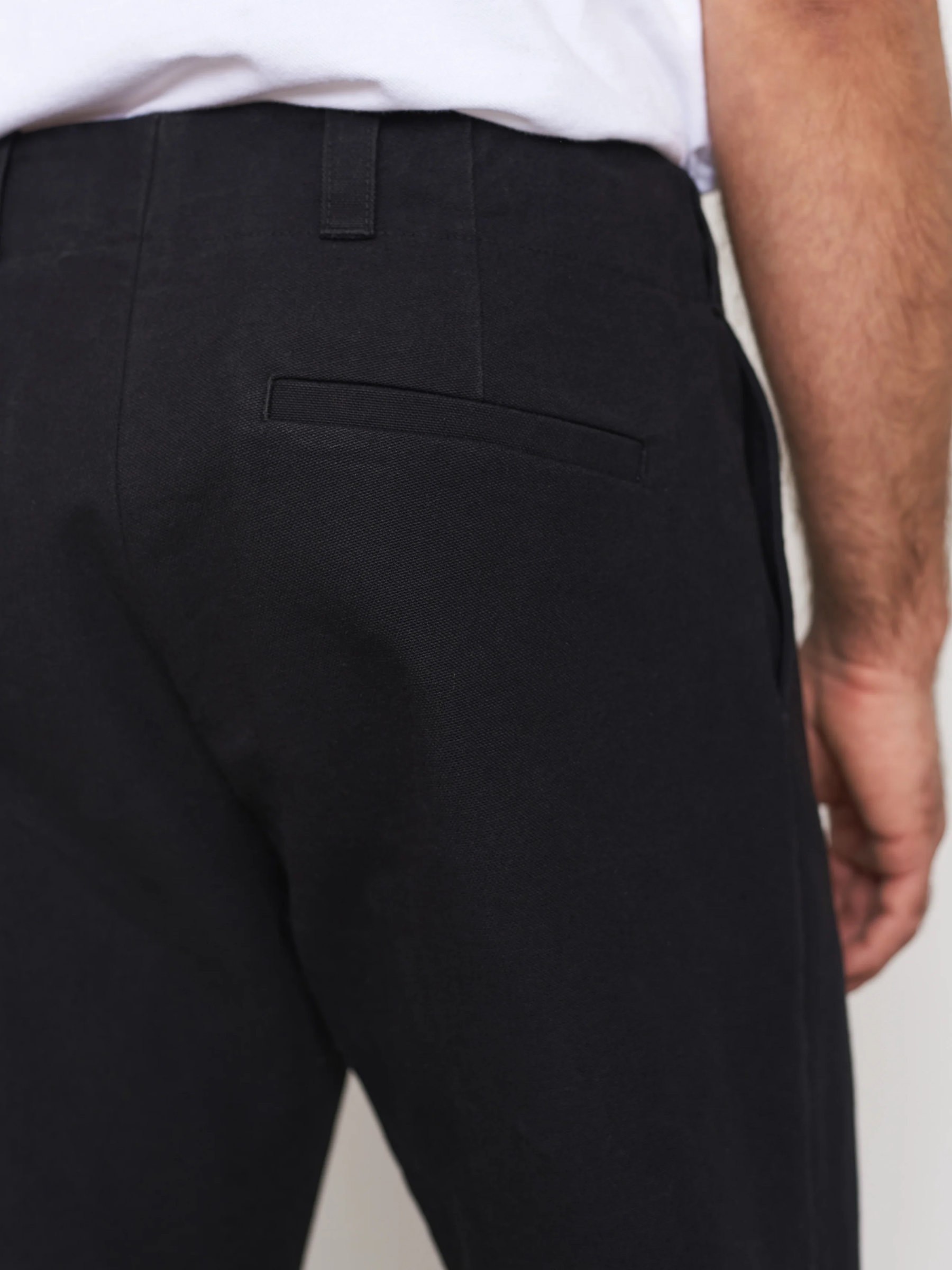 Hose Waban Trousers eco canvas 420g black About Companions