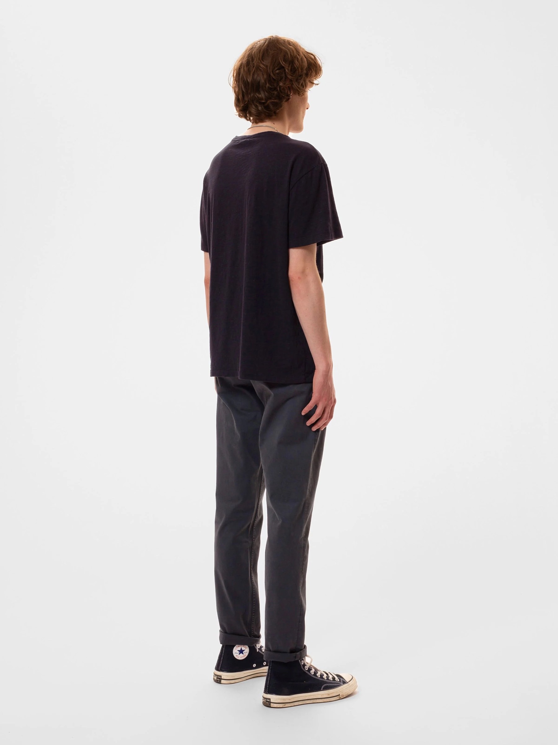 Roffe T-Shirt black Nudie Jeans