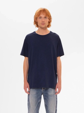 Roffe T-Shirt french blue Nudie Jeans