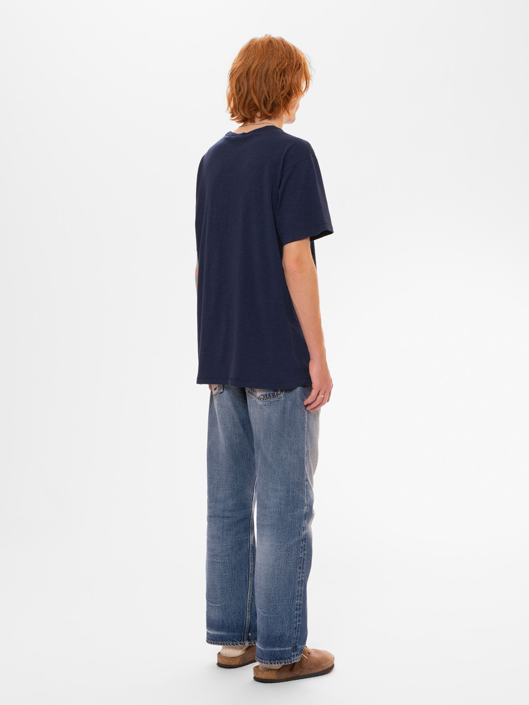 Roffe T-Shirt french blue Nudie Jeans