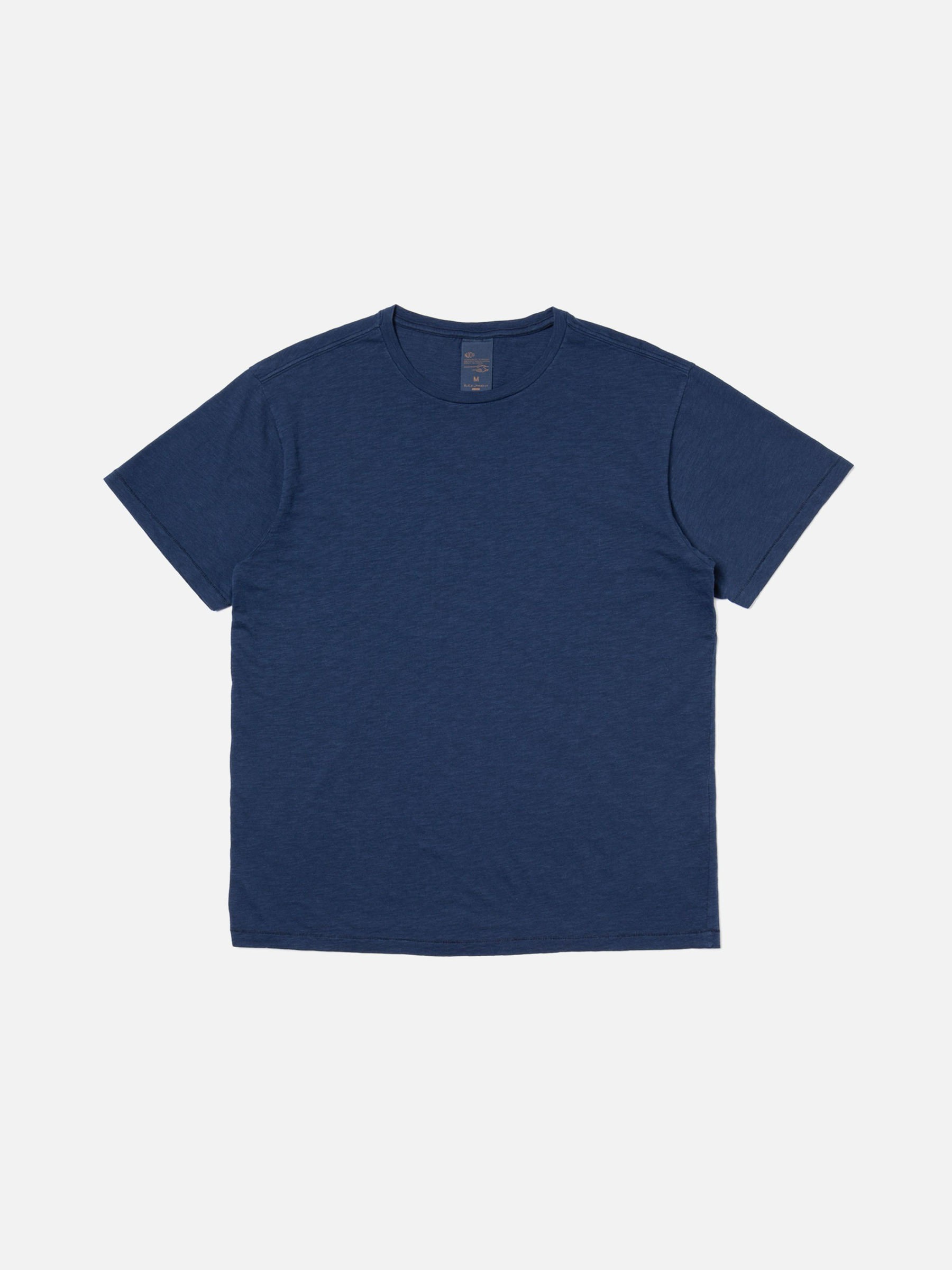 Roffe T-Shirt french blue Nudie Jeans