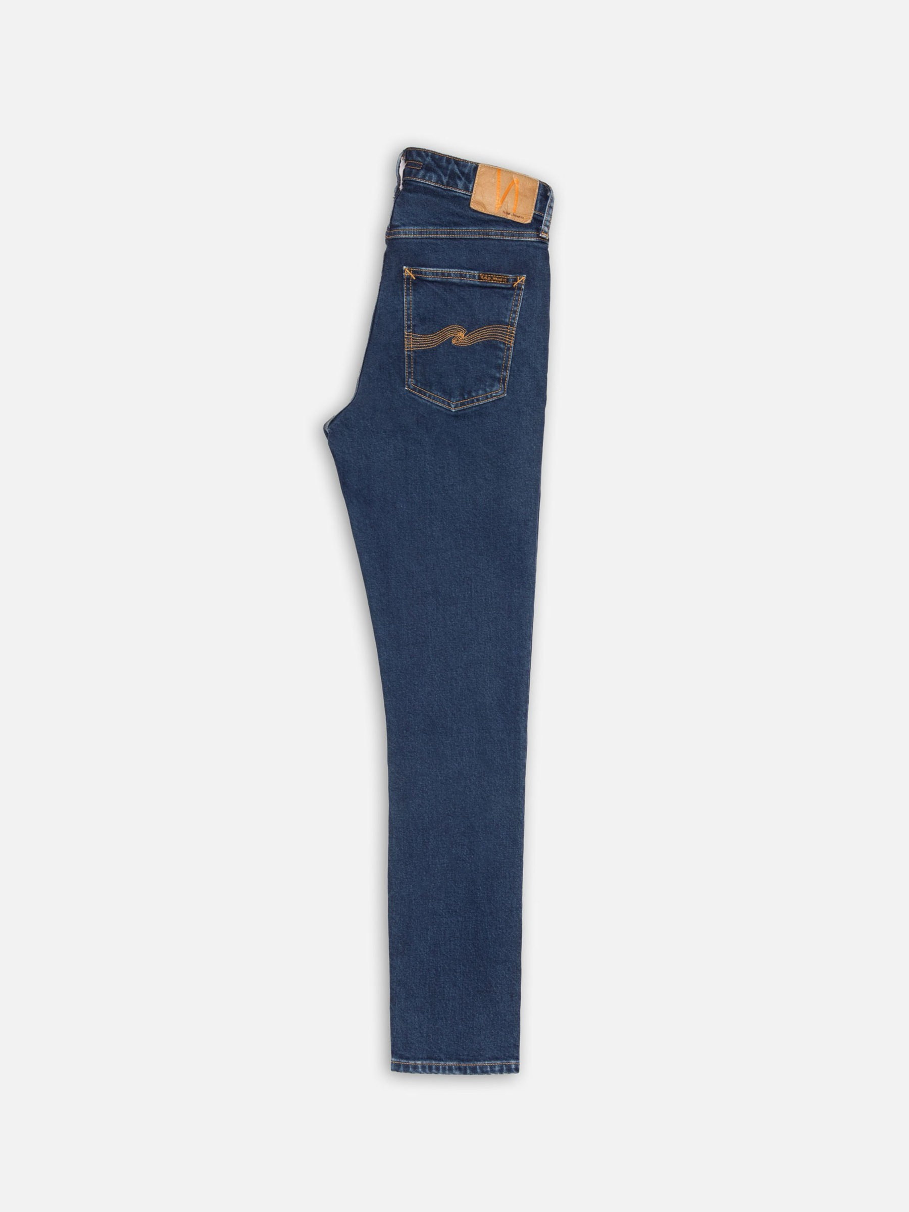 Jeans Hose Mellow Mae indigo rain Nudie Jeans