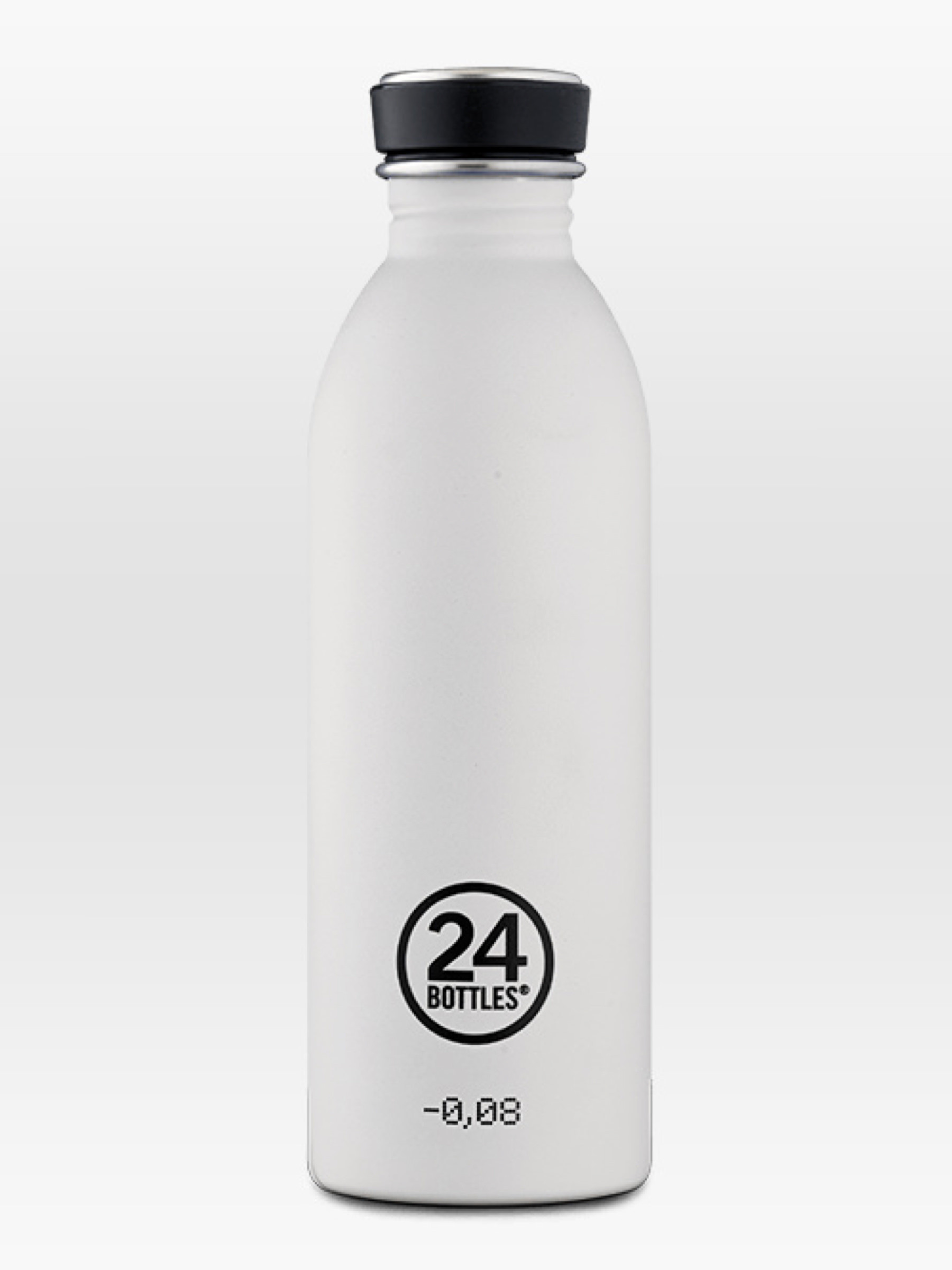 Trinkflasche Urban ice white 24Bottles