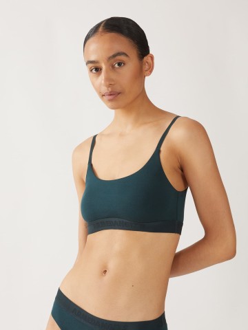 Bralette Tovaa teal stone Armedangels