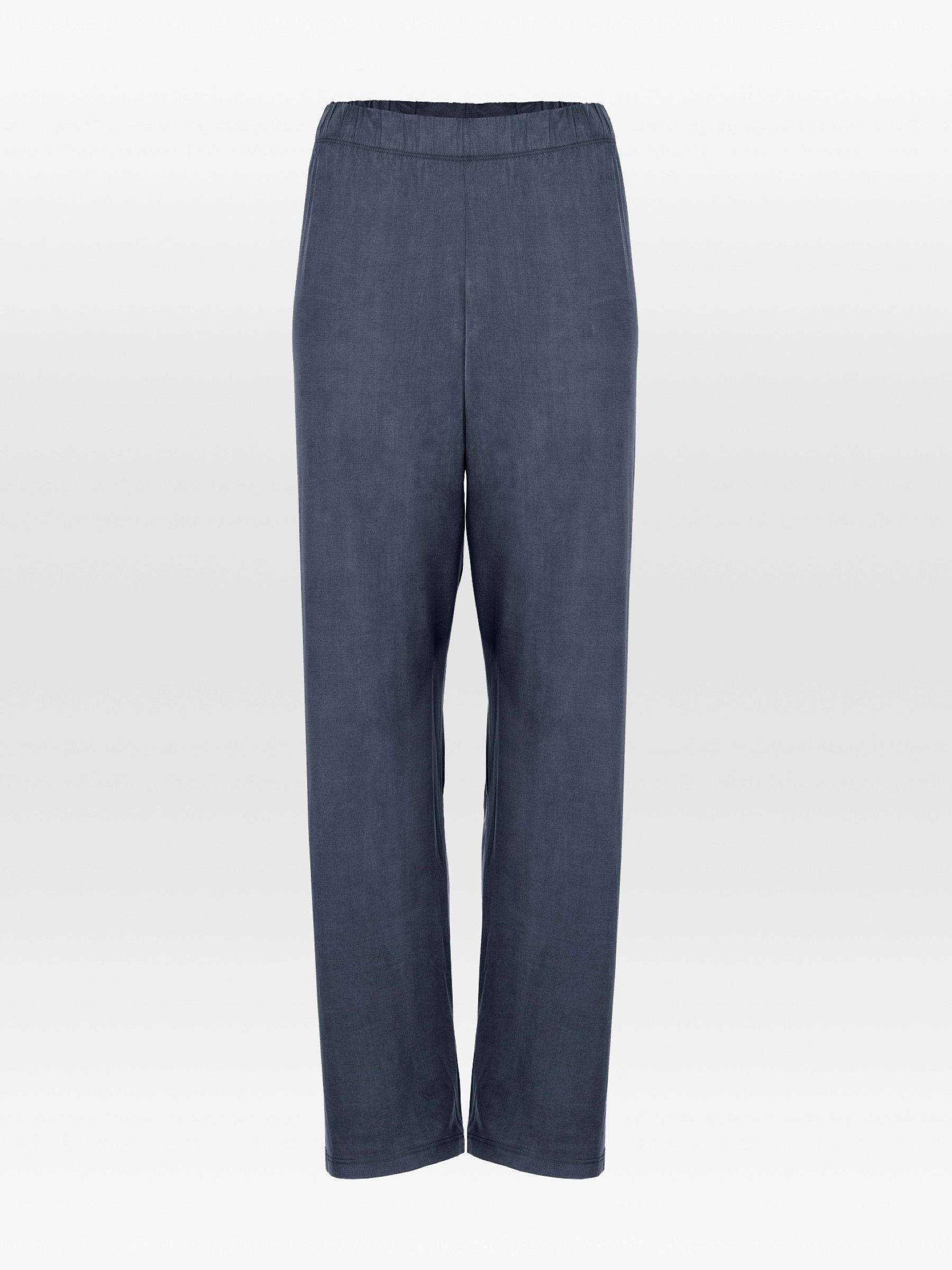 Hose Cupro High Waist Pants midnight blue Moya Kala