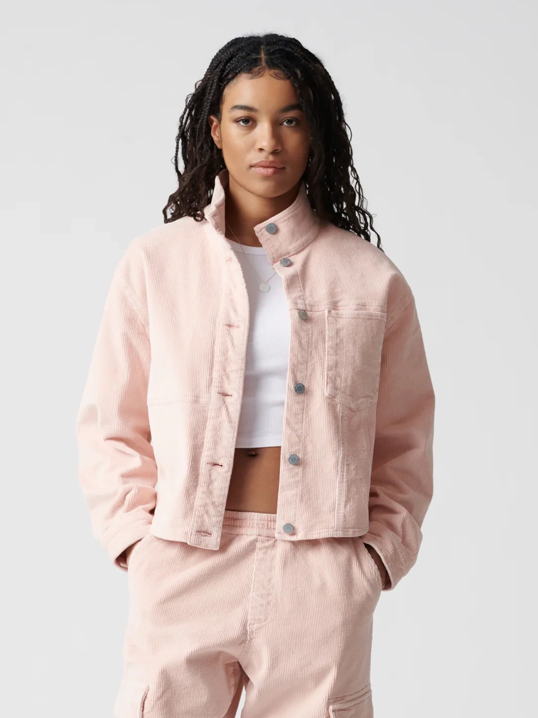 Cord Jacke Blossom Jacket rose Dawn Denim