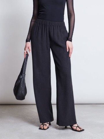 Hose Crinkle Pants Hava black Jan 'n June