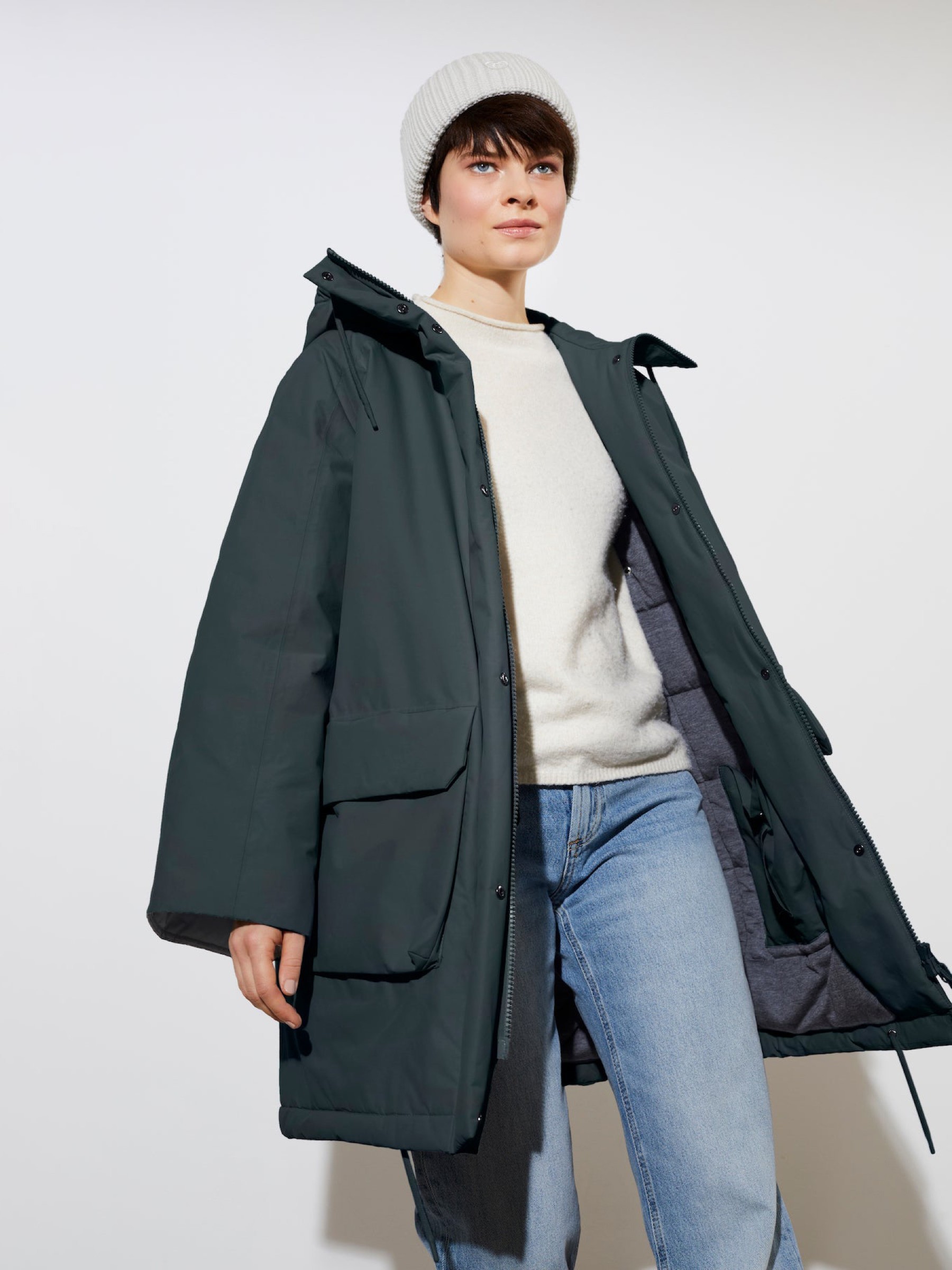 Mantel Parka Kinsey light fir LangerChen