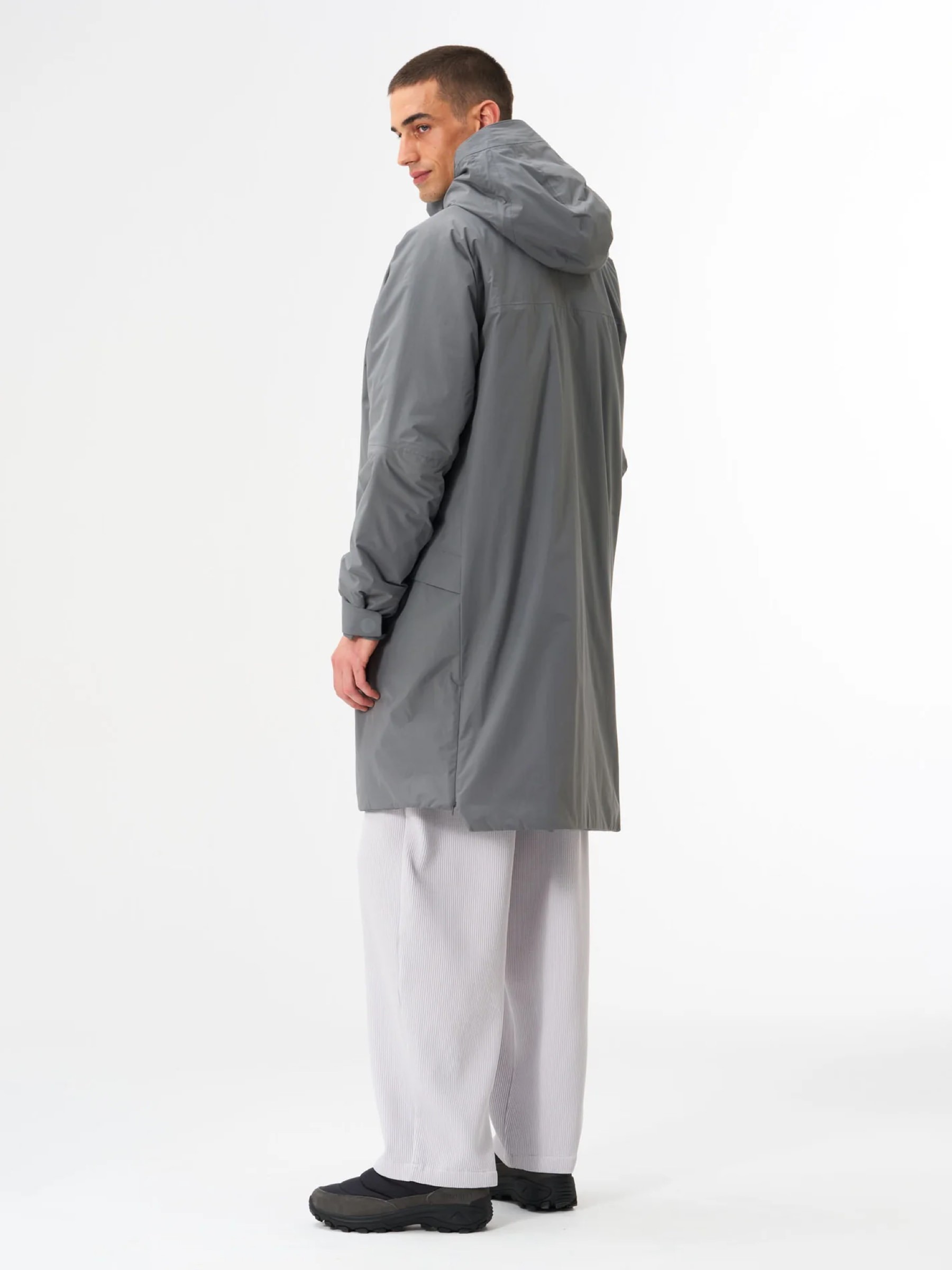 Mantel Parka Unisex strom grey pinqponq