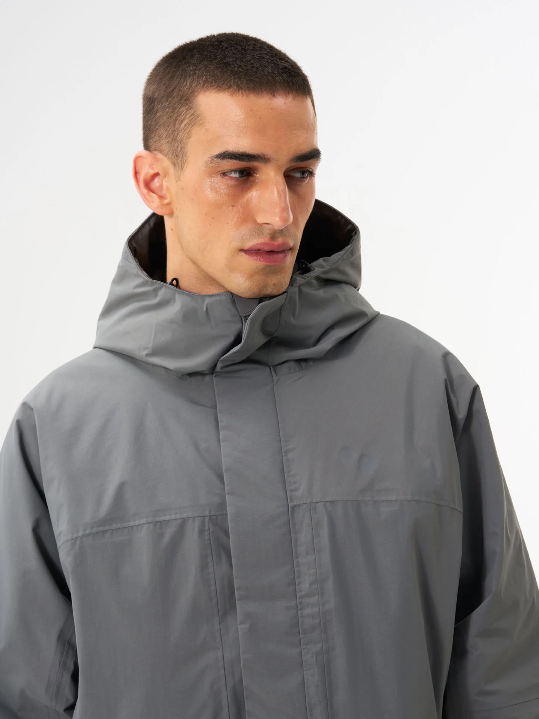 Mantel Parka Unisex strom grey pinqponq